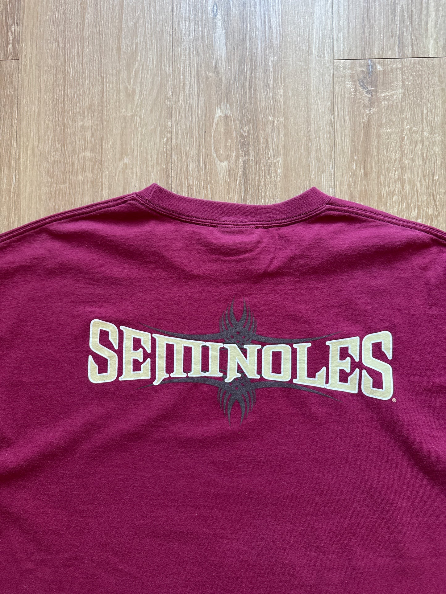 Vintage Nike Florida State University Seminoles Center Swoosh Logo Tee