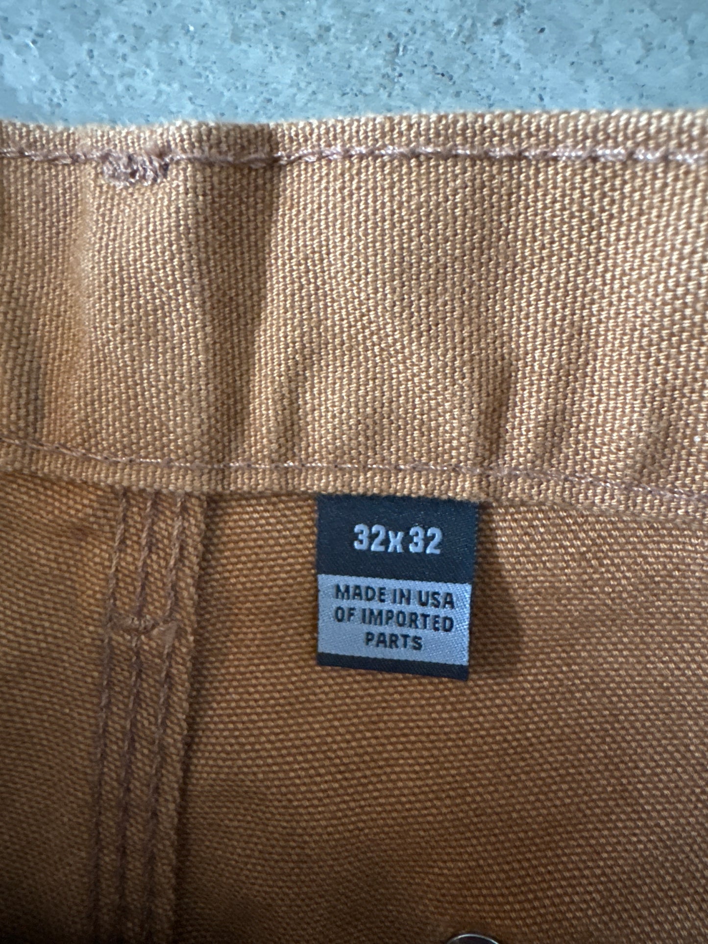 Carhartt Double Knee Dark Tan Carpenter Pants