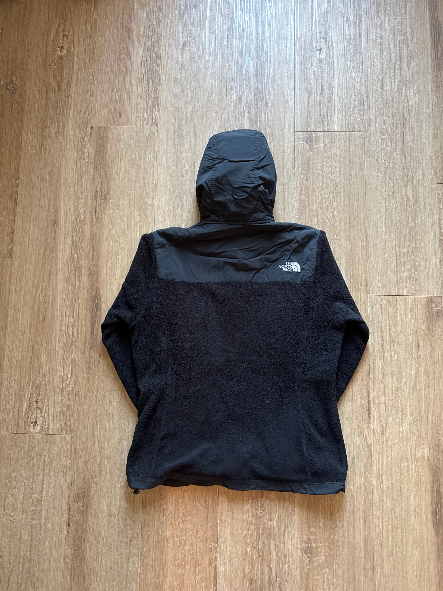 The North Face Women’s Black Fleece Hooded Zip Up Jacket