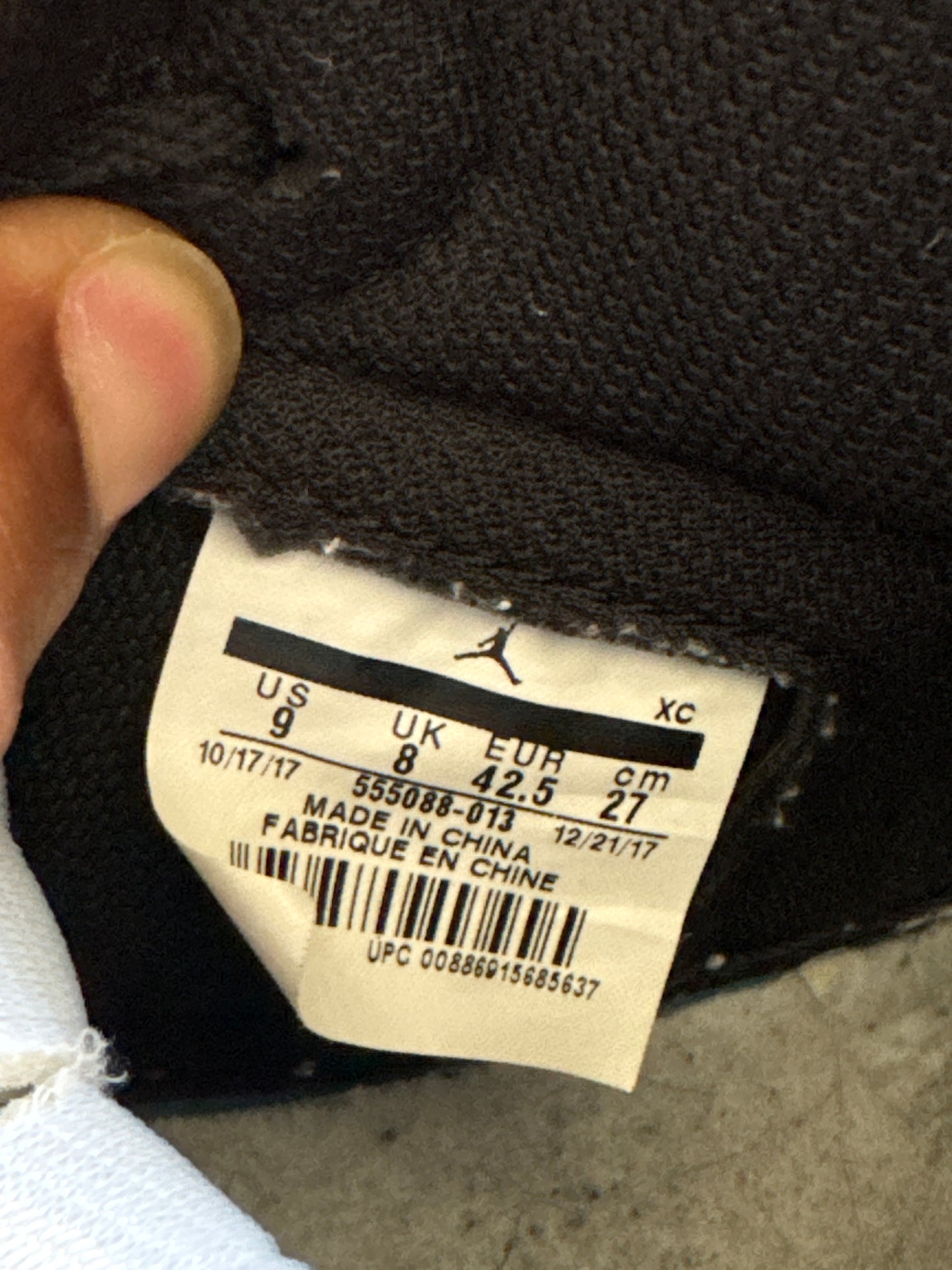 Jordan Retro 1 Shadow 2018