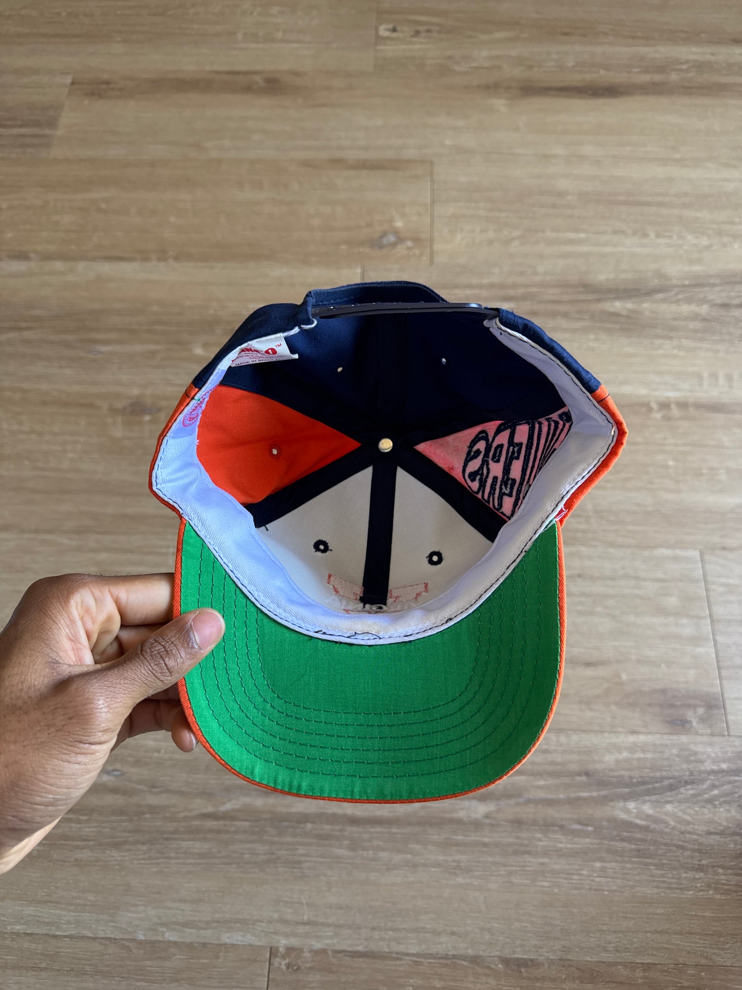 Vintage 90s Youth University Of Virginia Cavaliers Snapback Hat
