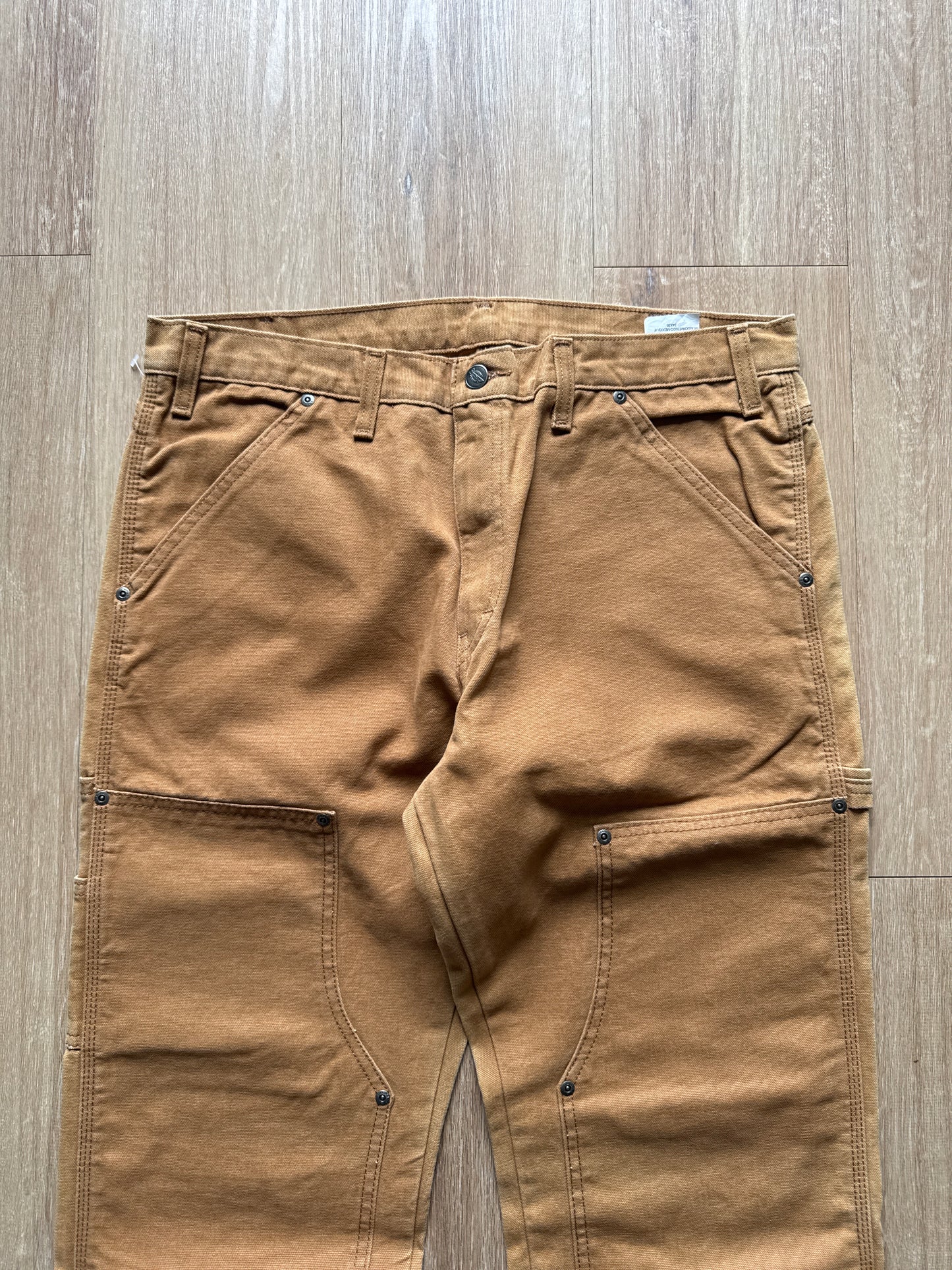 Dickies Relaxed Straight Tan Double Knee Pants