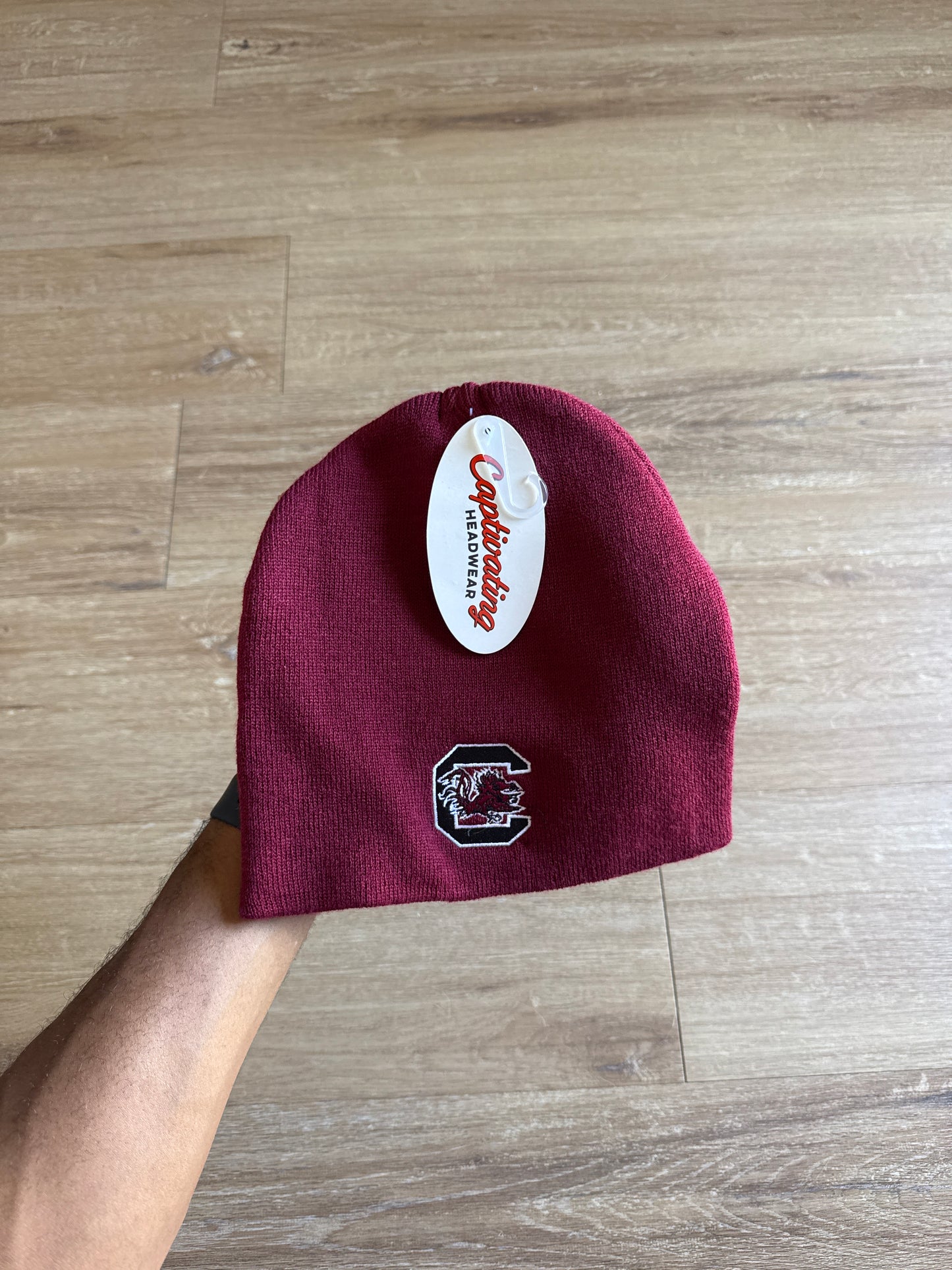 Captivating Headwear University Of South Carolina Gamecocks Skully Beanie Hat
