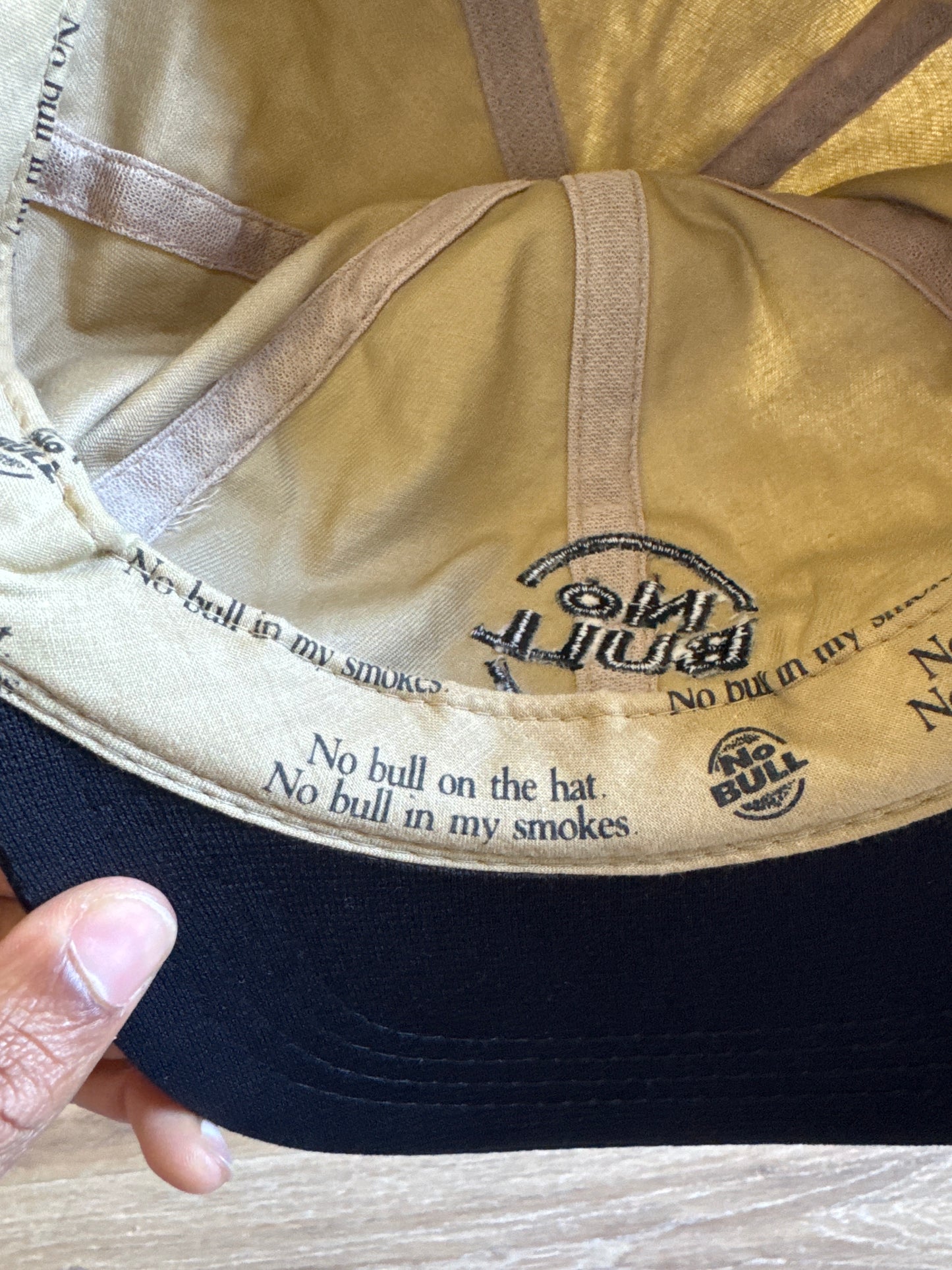 Vintage 90s Winston No Bull Cigarettes Strapback Hat