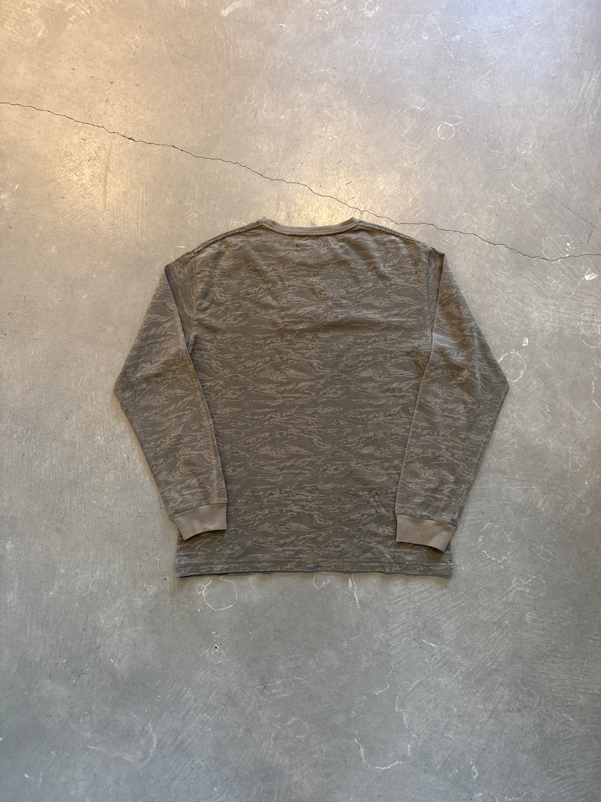 Kith Classic Logo Tiger Camo LS Tee