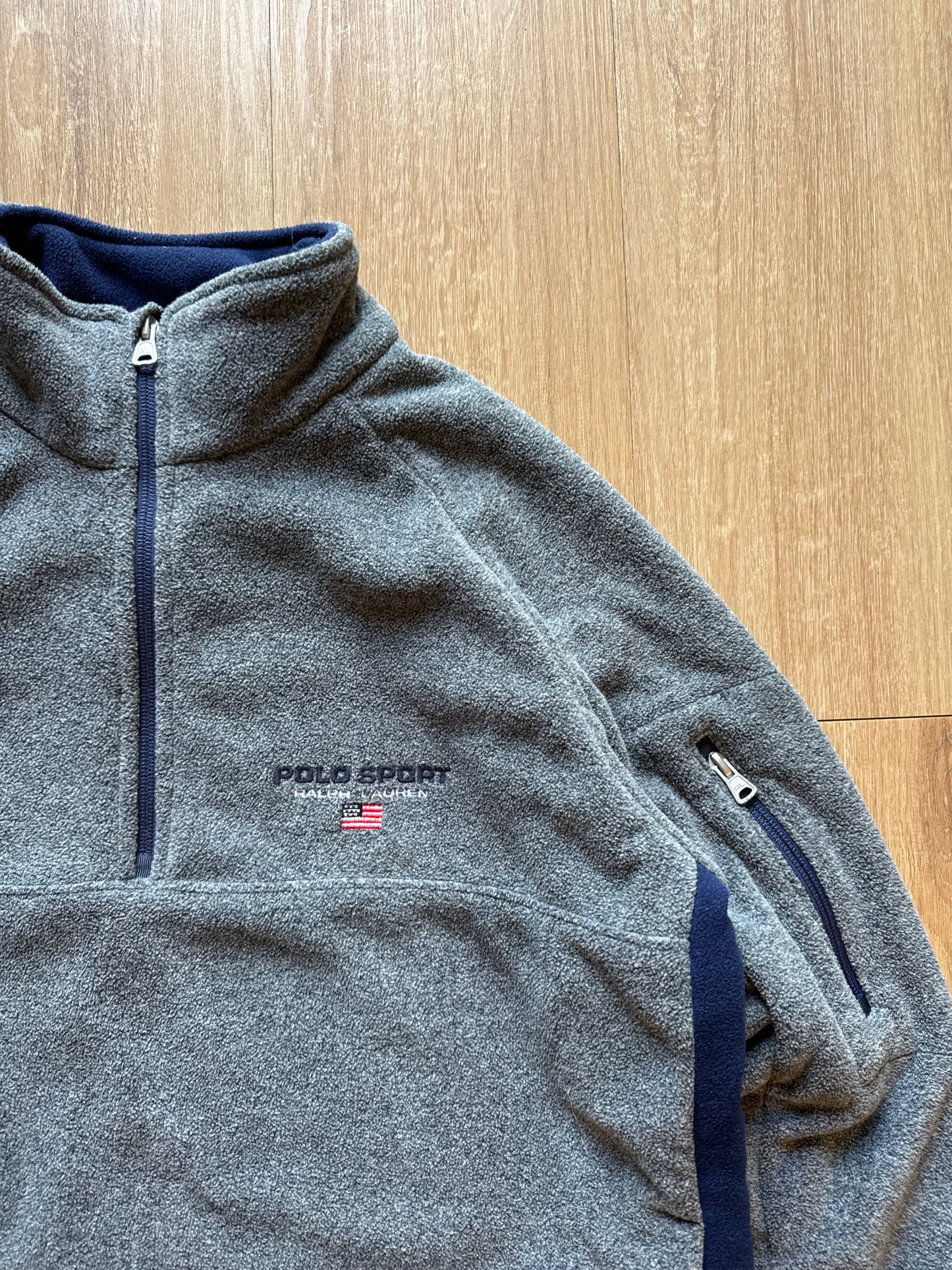 Vintage Polo Ralph Lauren Polo Sport Half Zip Fleece Pullover