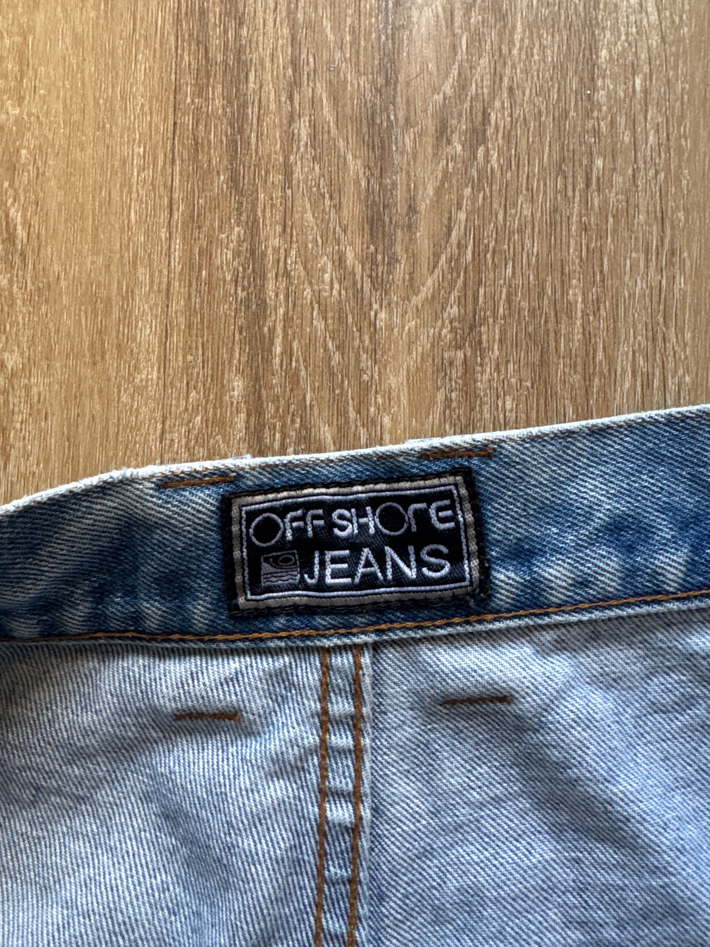 Vintage Y2K Elephant Leg Super Baggy Off Shore Denim Jeans