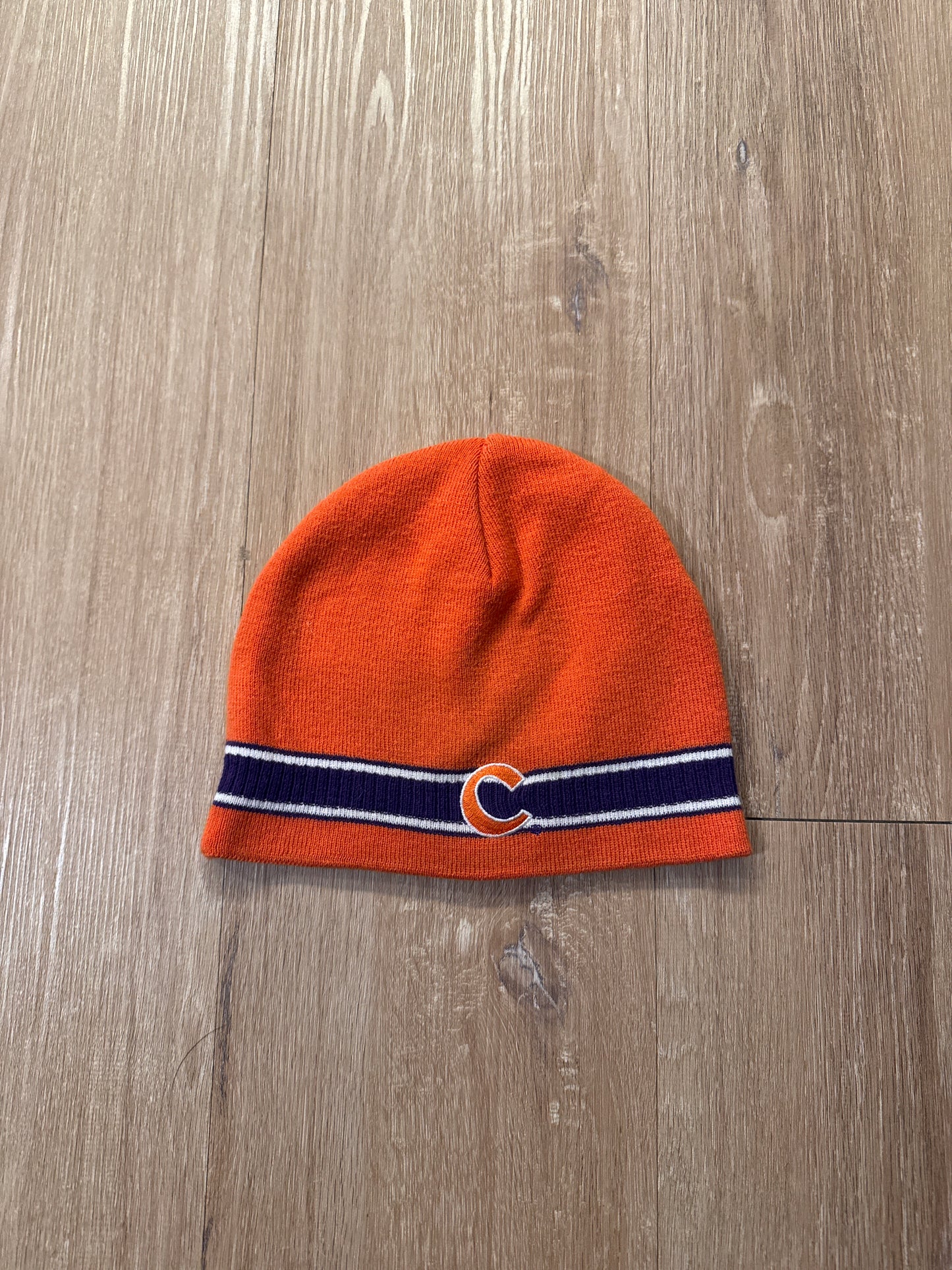 Vintage Collegiate Sportswear University Of Clemson Tigers Skully Beanie Hat