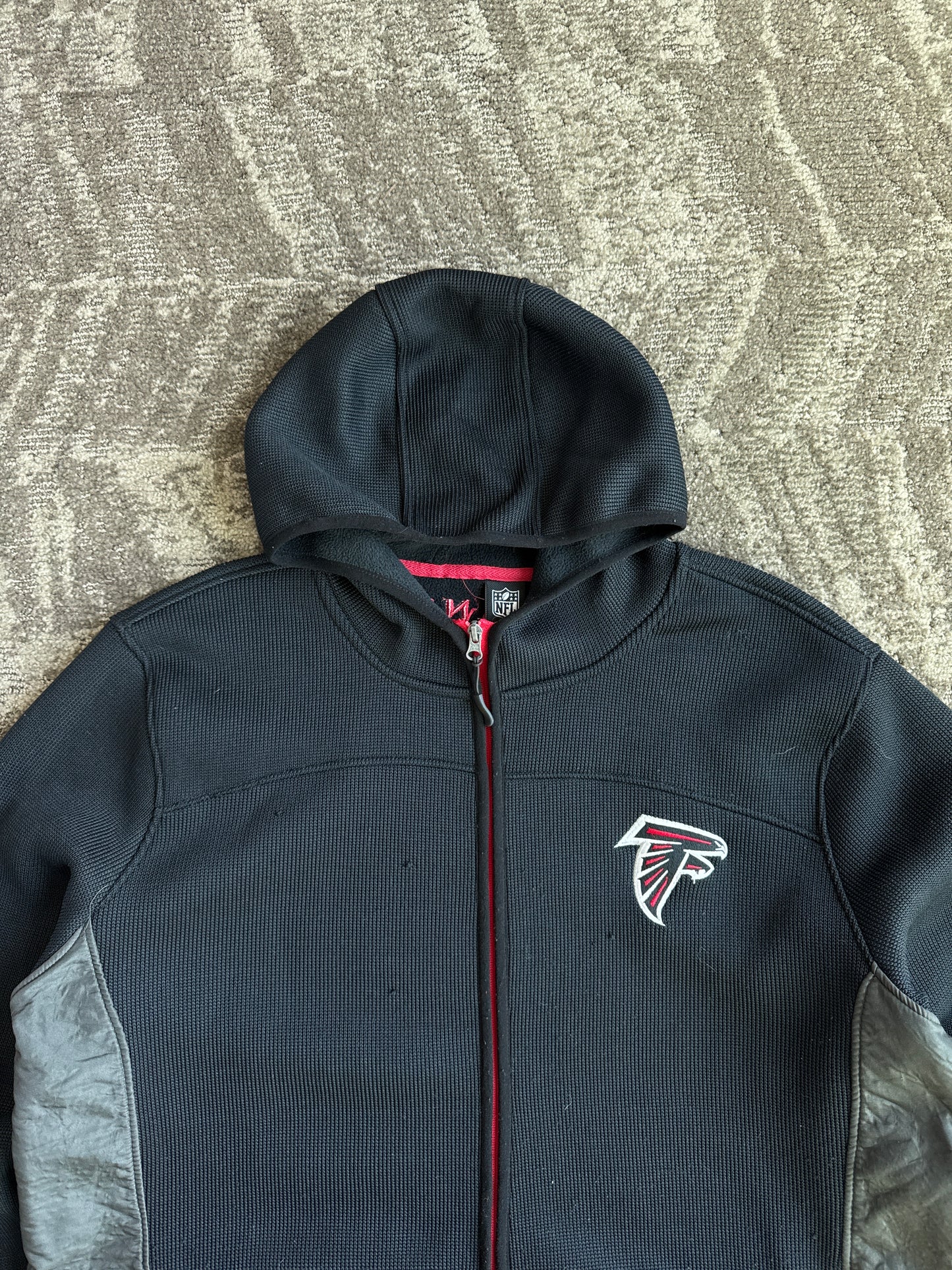 NFL Team Apparel Atlanta Falcons Hooded Zip Up Jacket