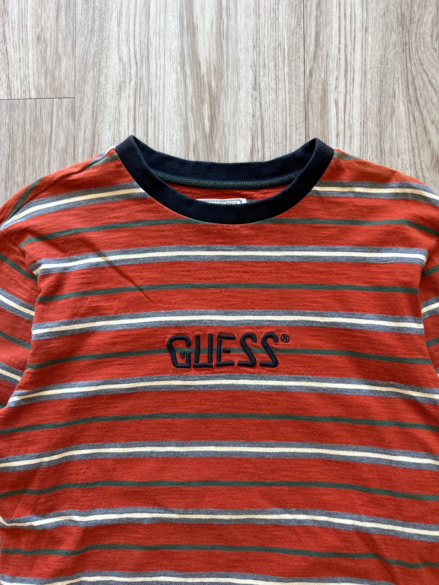 Vintage Guess Originals Striped Long Sleeve