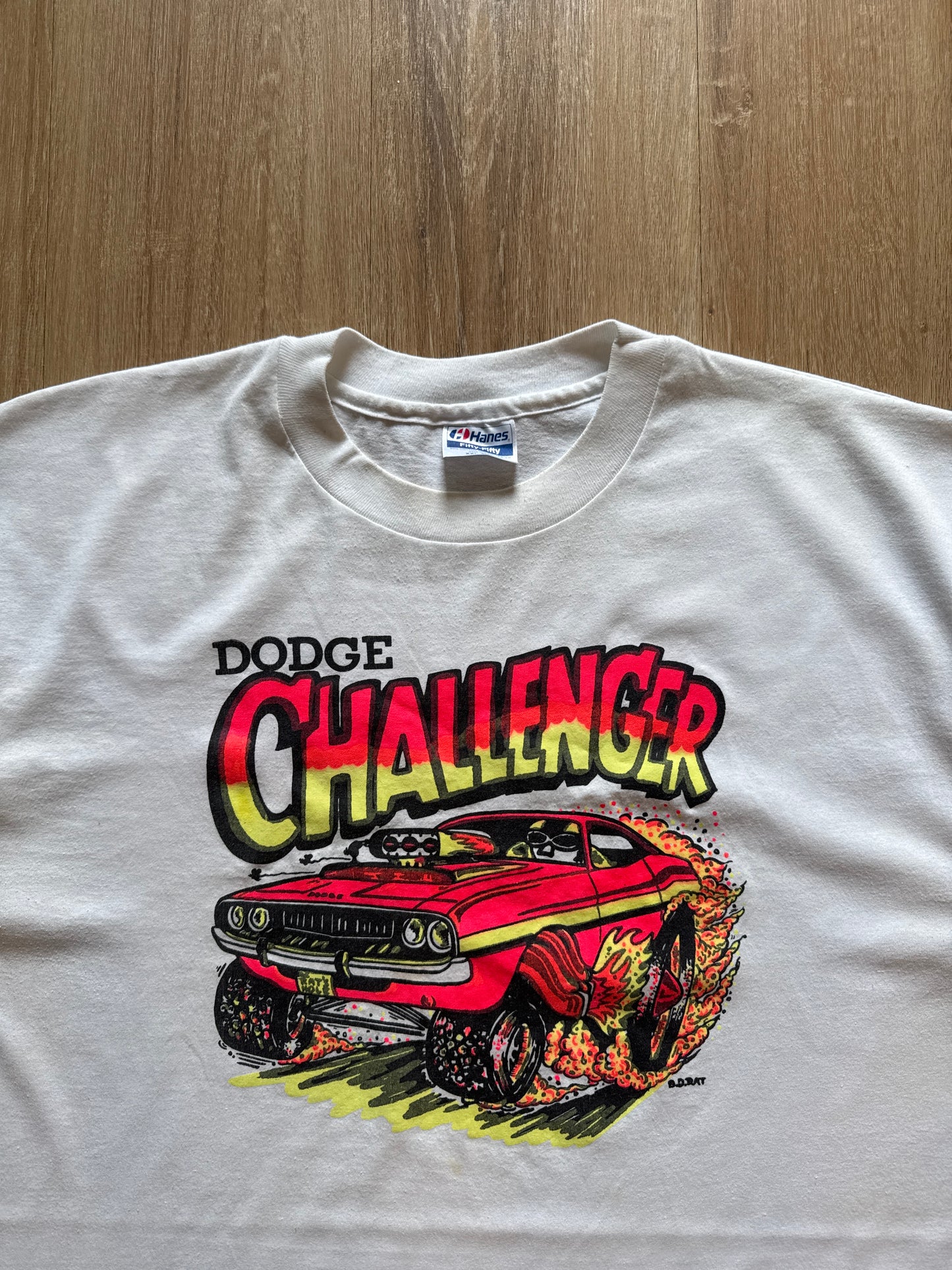 Vintage 90s Dodge Challenger Racing Tee
