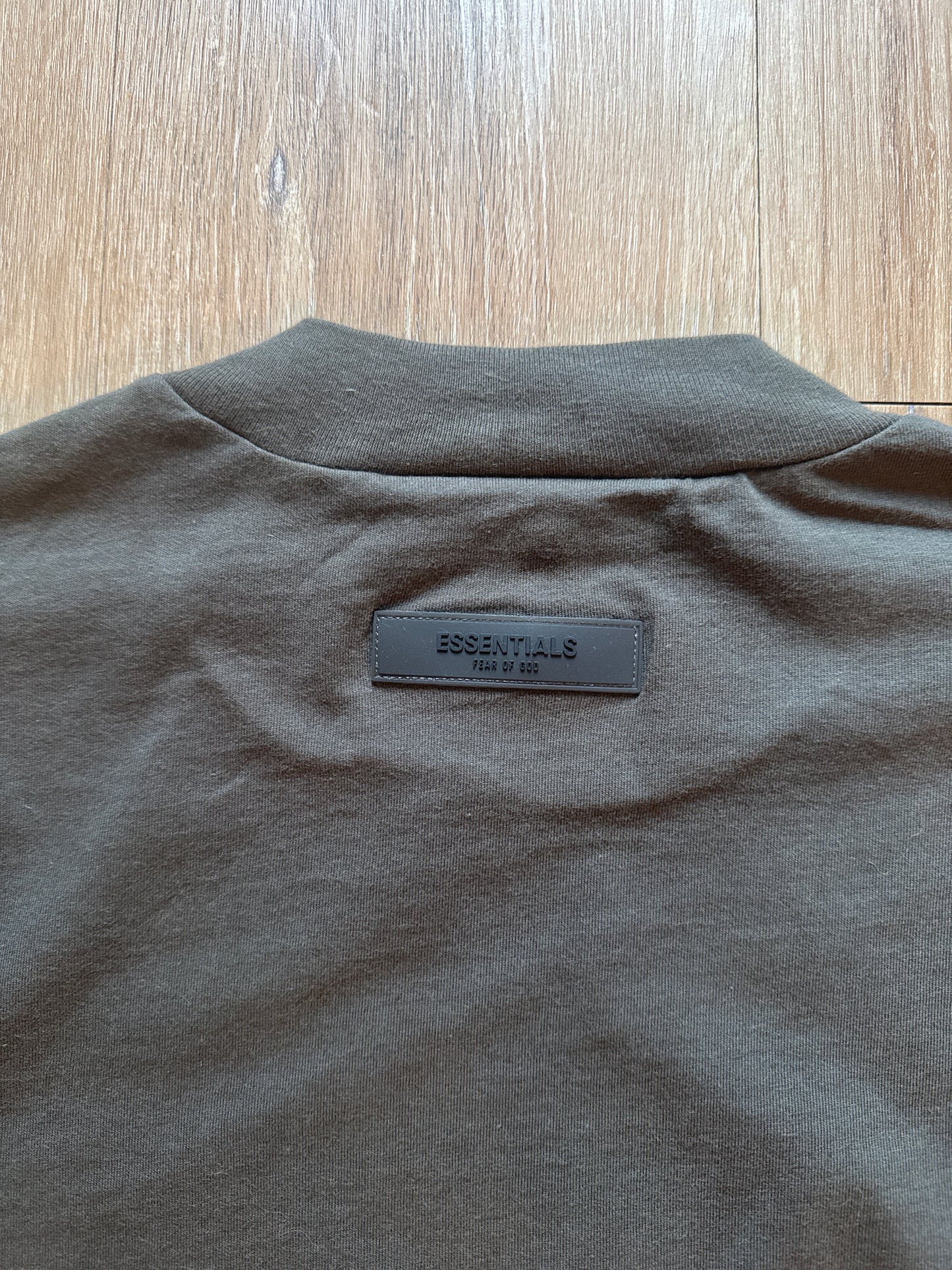 Fear Of God Essentials SS Off Black Tee