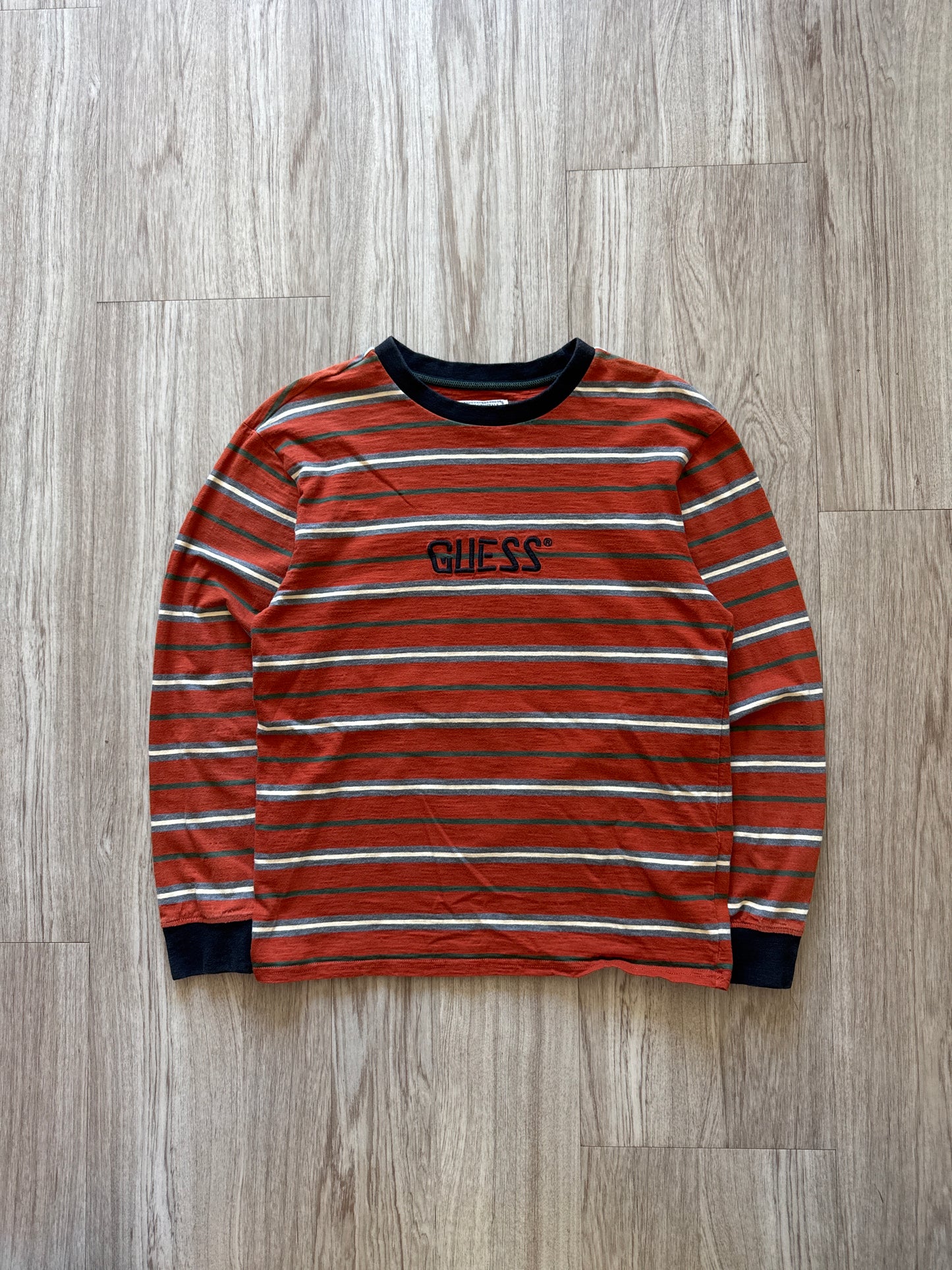 Vintage Guess Originals Striped Long Sleeve