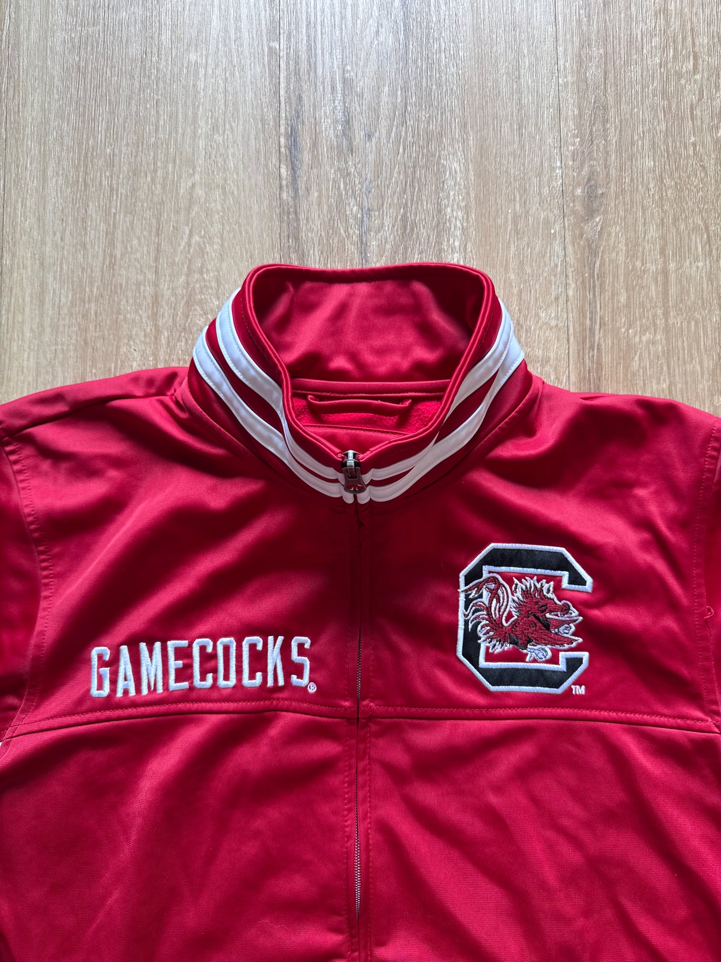 Vintage University Of South Carolina Gamecocks Zip Up Jacket