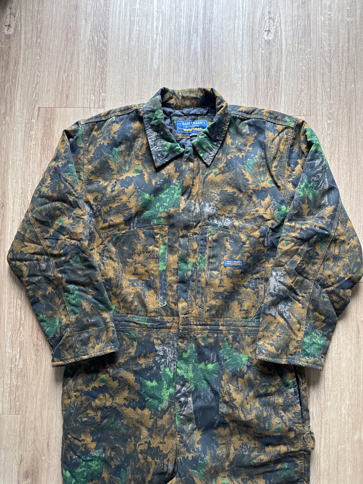 Bass Creek Workwear Forest Camo Overalls