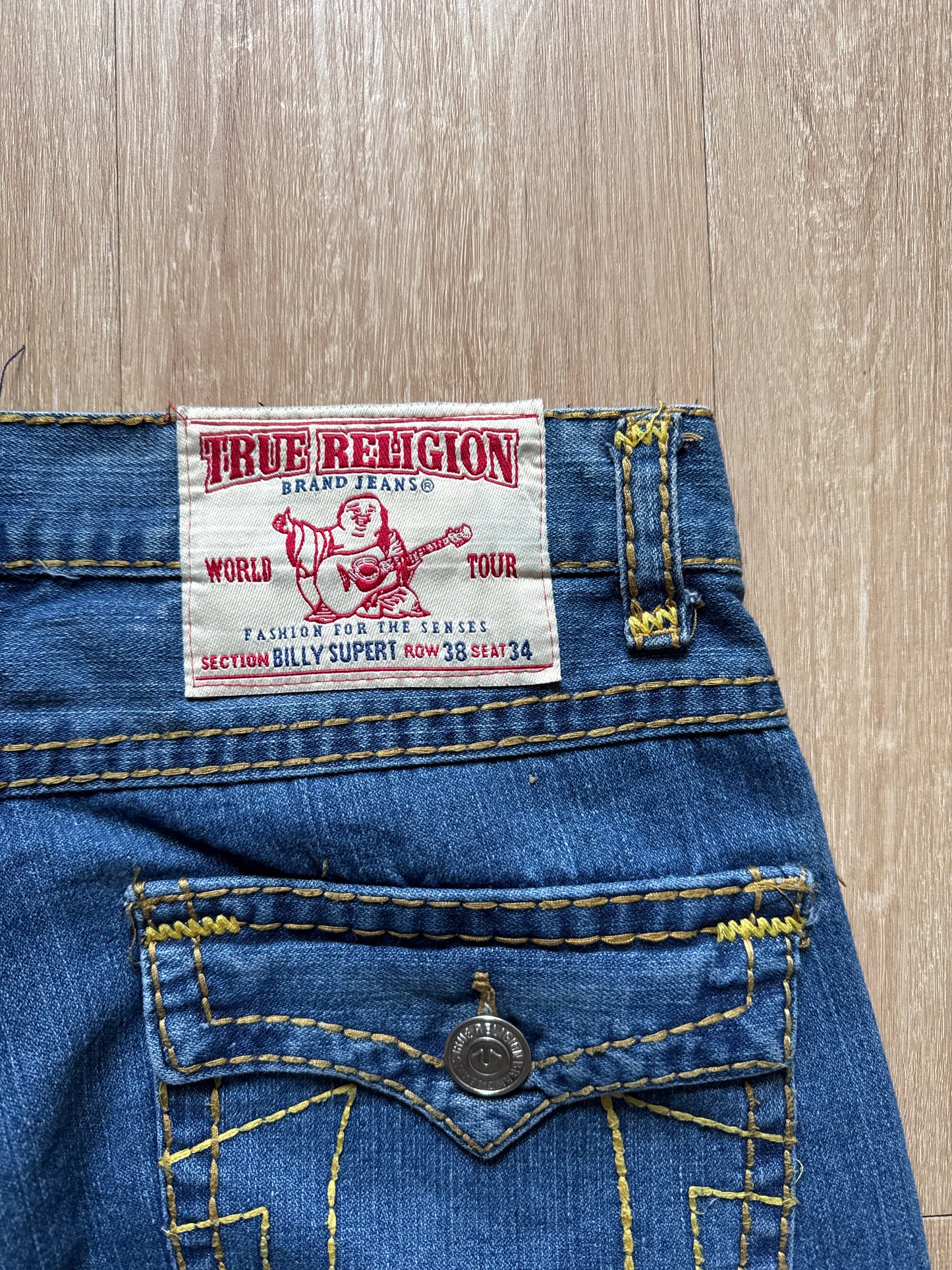 Y2K True Religion Billy Super T Denim Jeans