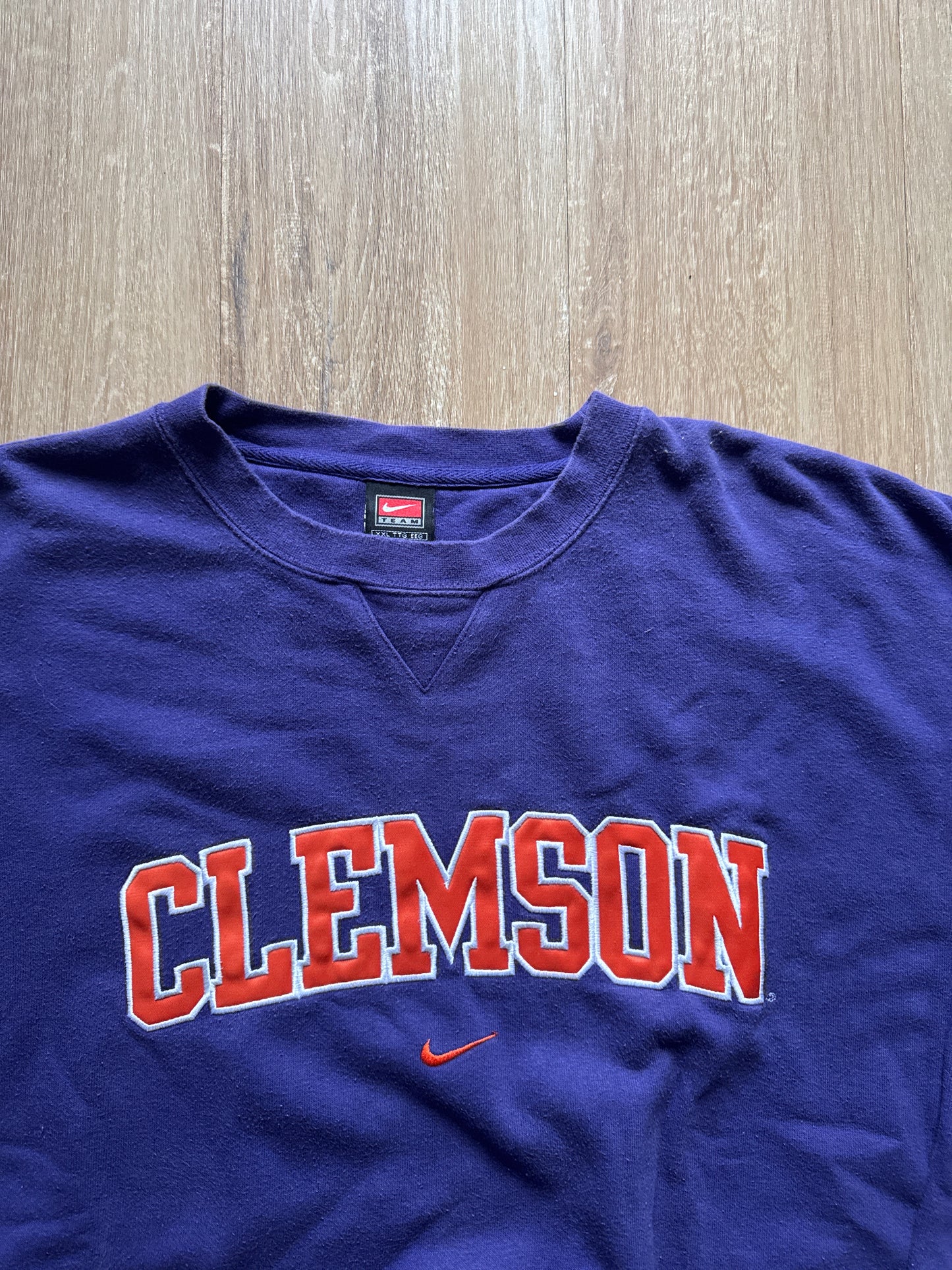 Vintage Nike University Of Clemson Tigers Sweatshirt