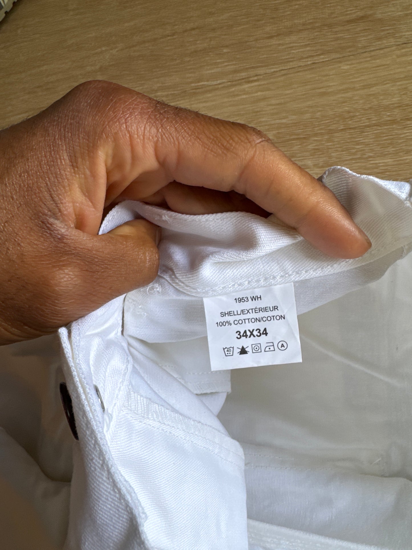 Vintage Dickies Relaxed Fit Straight Leg White Painters Carpenter Pants