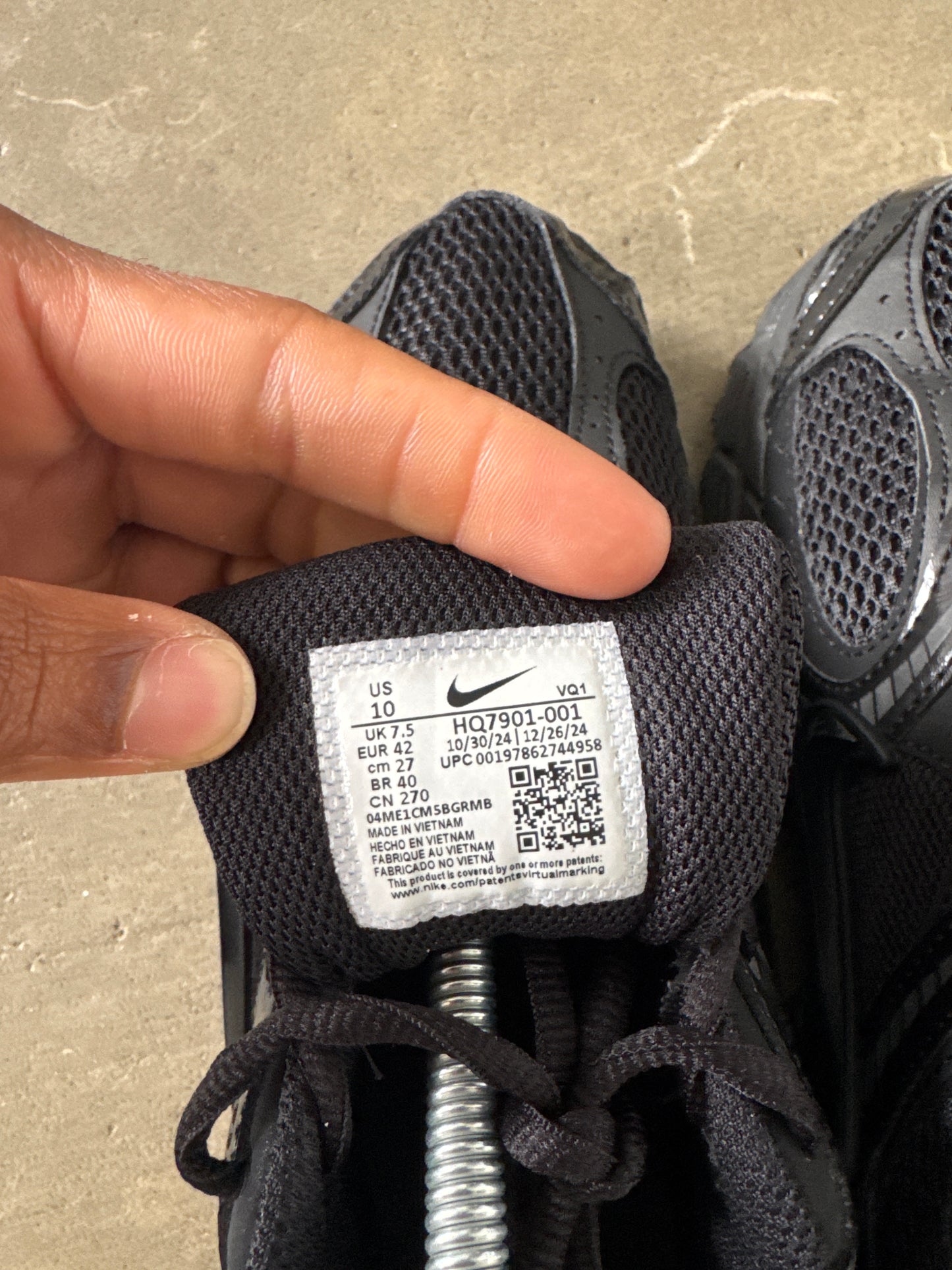 Nike V5 RNR Black Anthracite Women’s