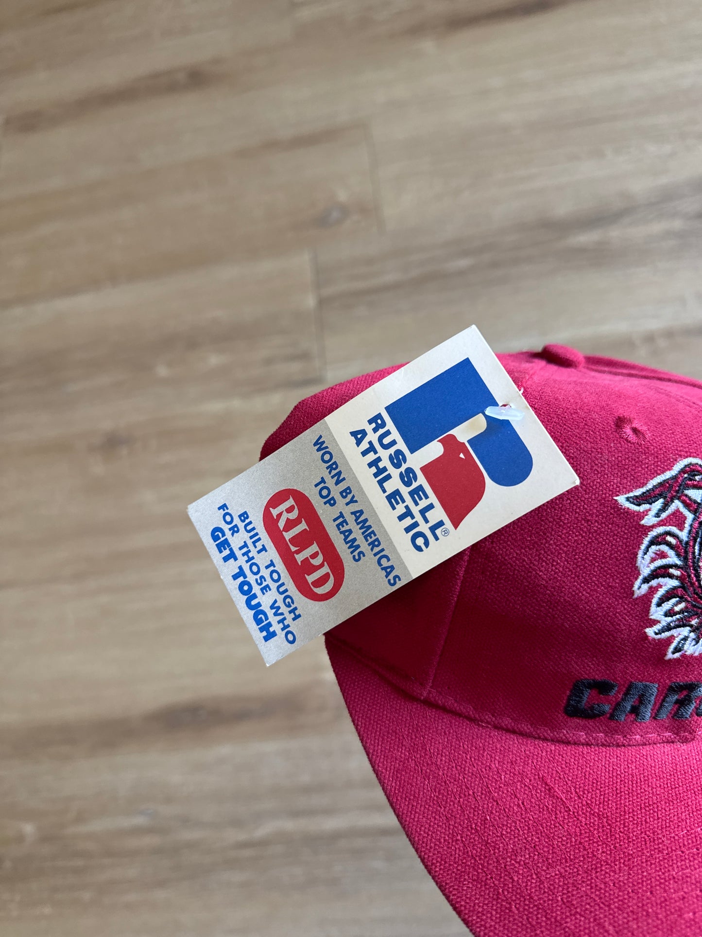 Vintage Russell Athletic University Of South Carolina Gamecocks Strap Back Hat