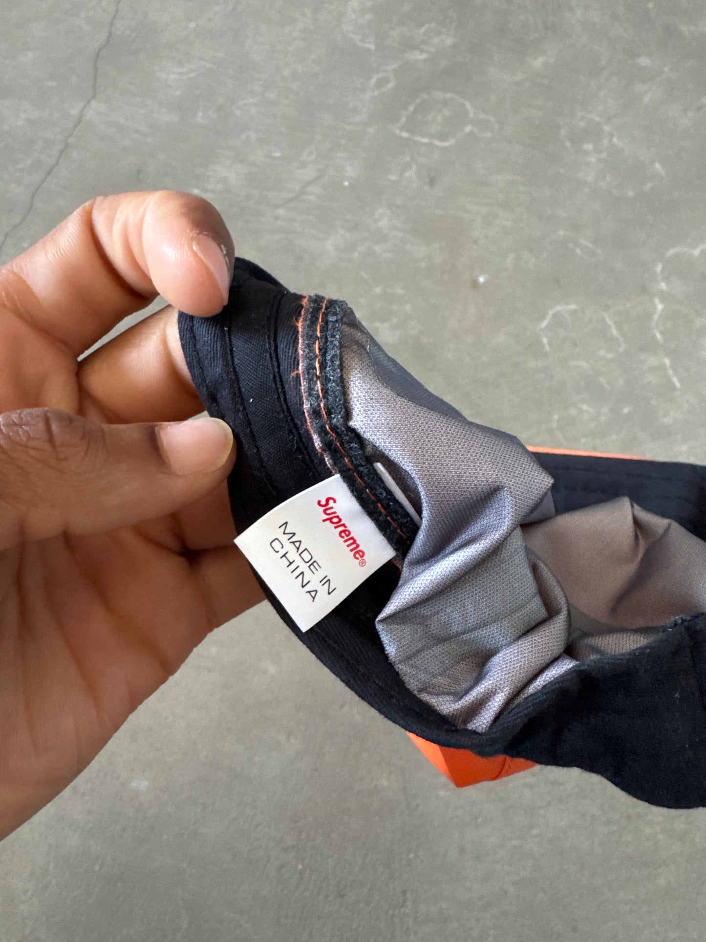 Supreme GORE-TEX Orange Camp Cap