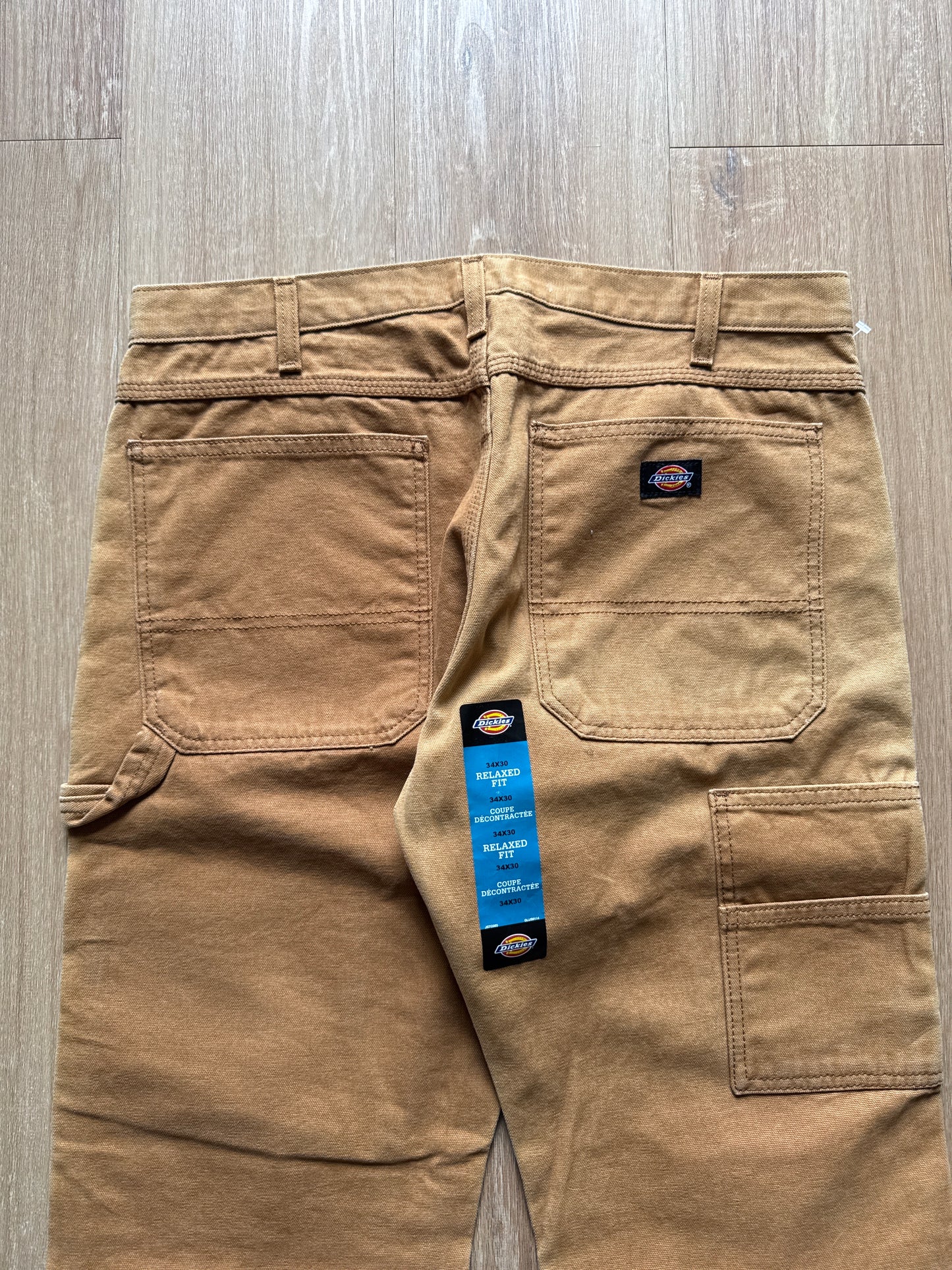 Dickies Relaxed Straight Tan Double Knee Pants