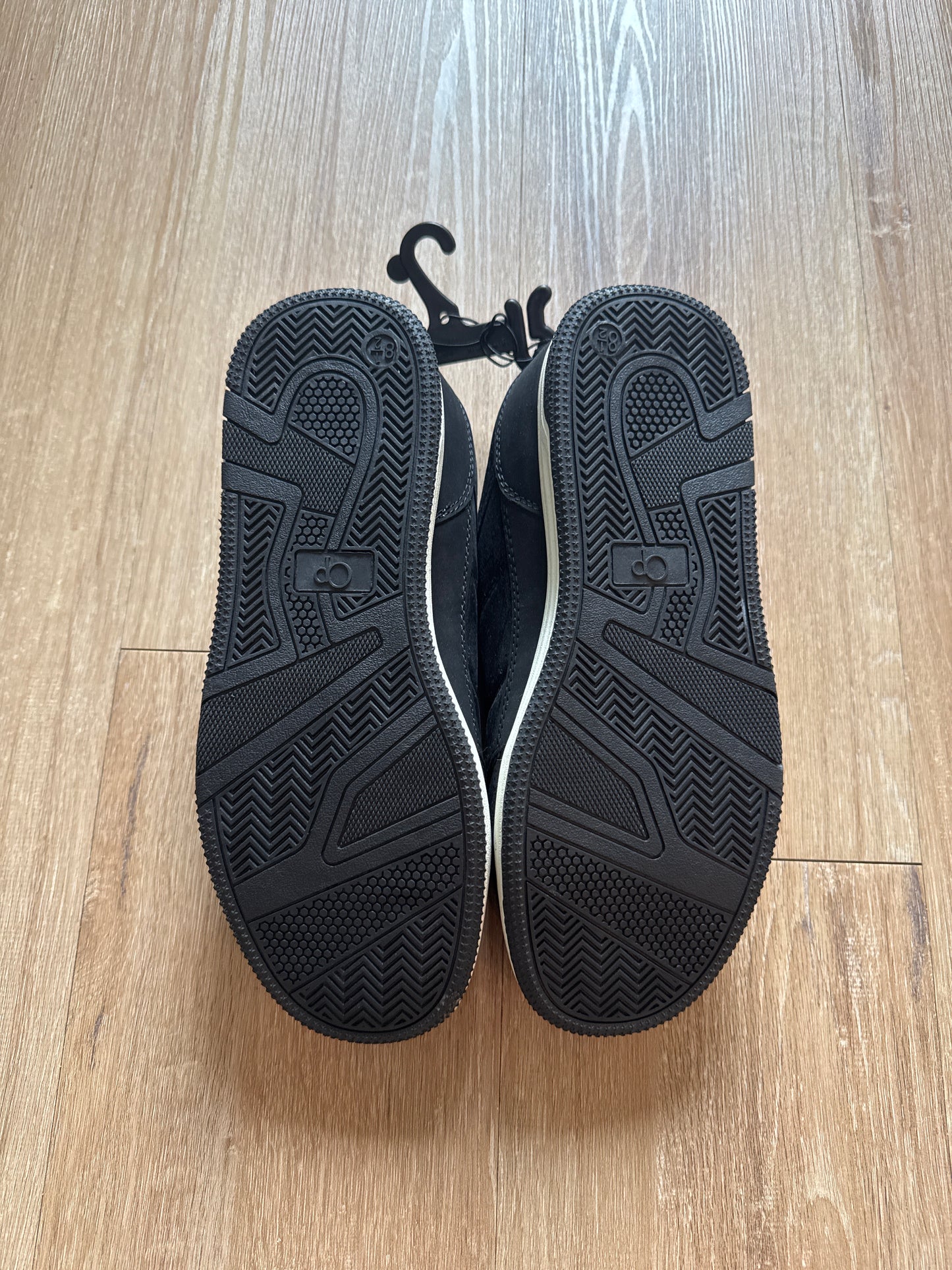 Ocean Pacific Black Suede Bulky Skate Shoes