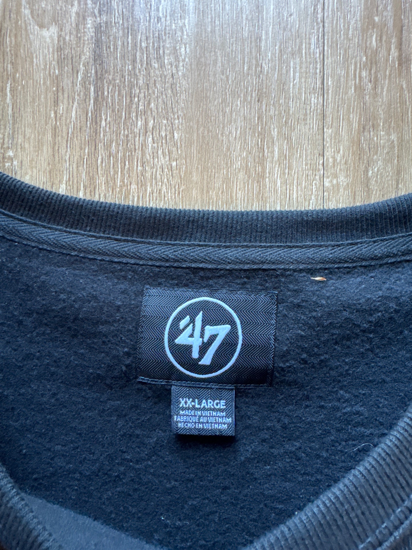 47 Brand Carolina Panthers Logo Sweatshirt