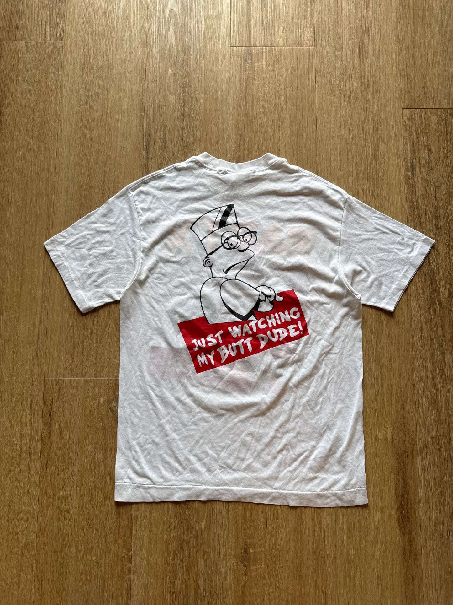 Vintage 90s Bart X Malcolm X Freedom By Any Means Necessary Dude No Sellout Tee