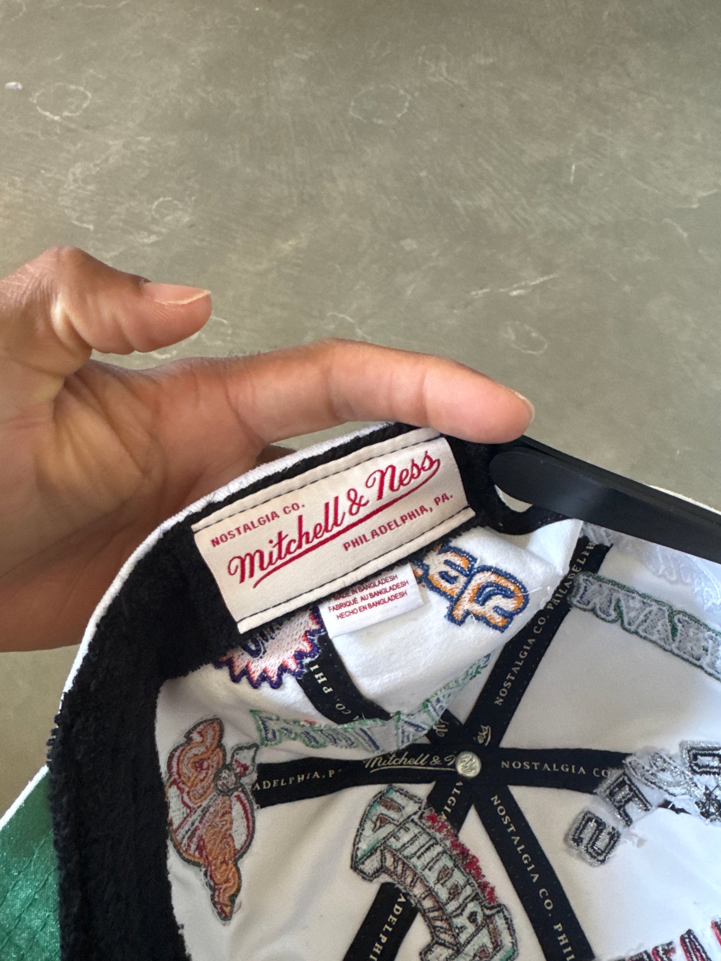 Mitchell & Ness Throwback Western Conference Embroidered Logo Snapback Hat