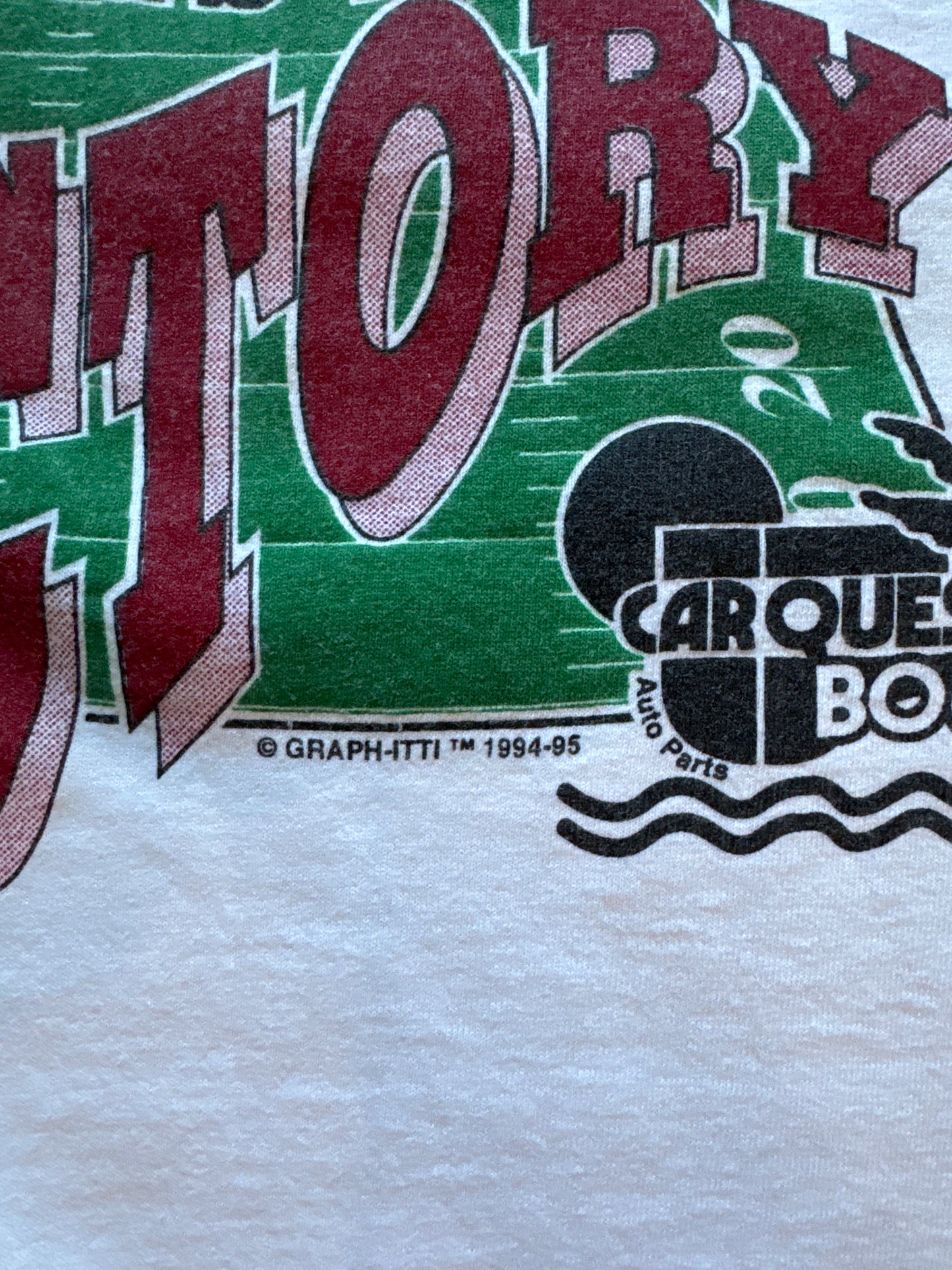 Vintage 1995 University Of South Carolina Gamecocks Great Scott Car Quest Bowl Tee