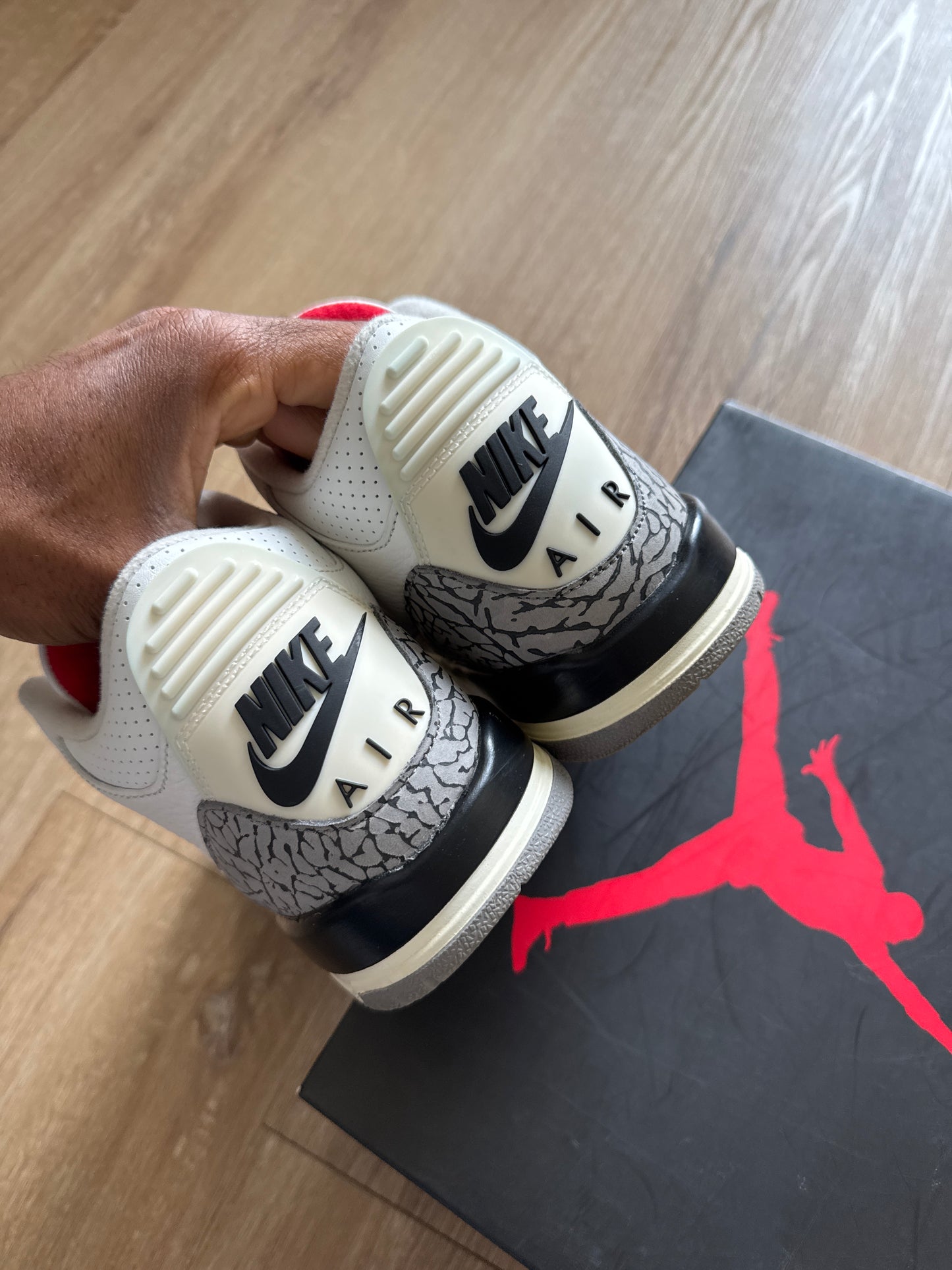 Jordan Retro 3 White Cement Reimagined