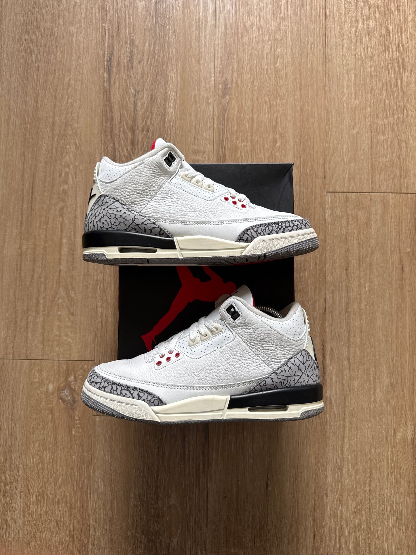 Jordan Retro 3 White Cement Reimagined