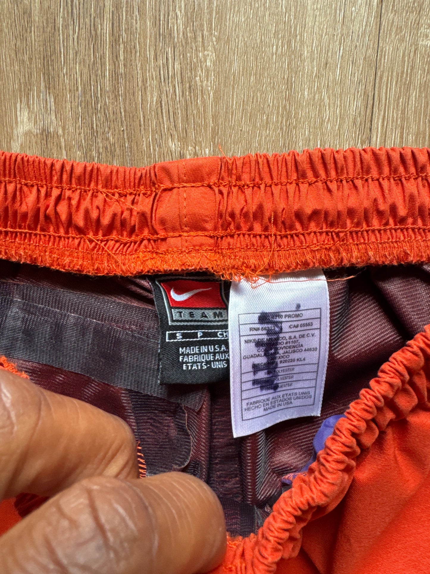 Vintage University Of Clemson Tigers Track Pants