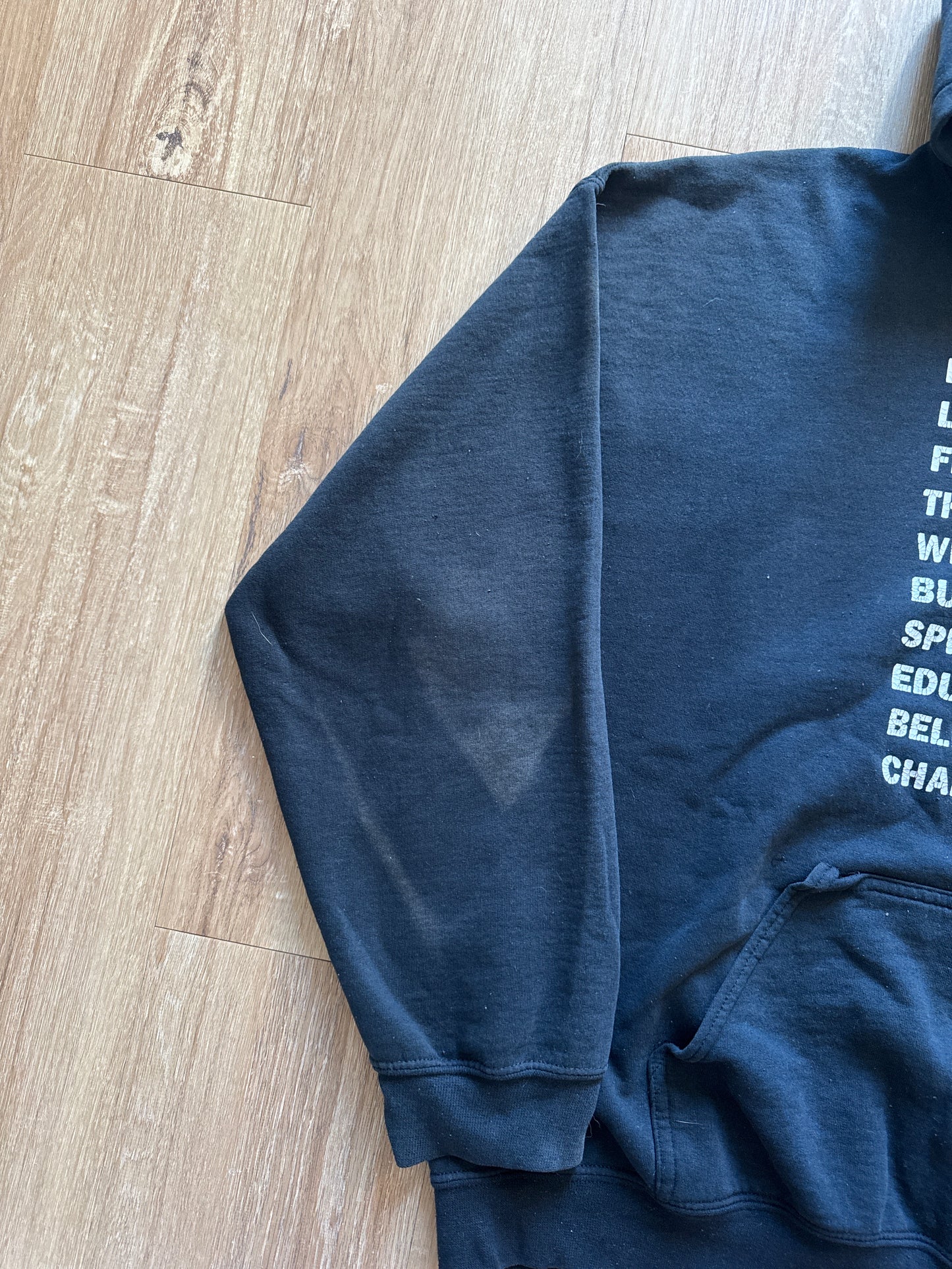 Black History Quote Sun Faded Hoodie