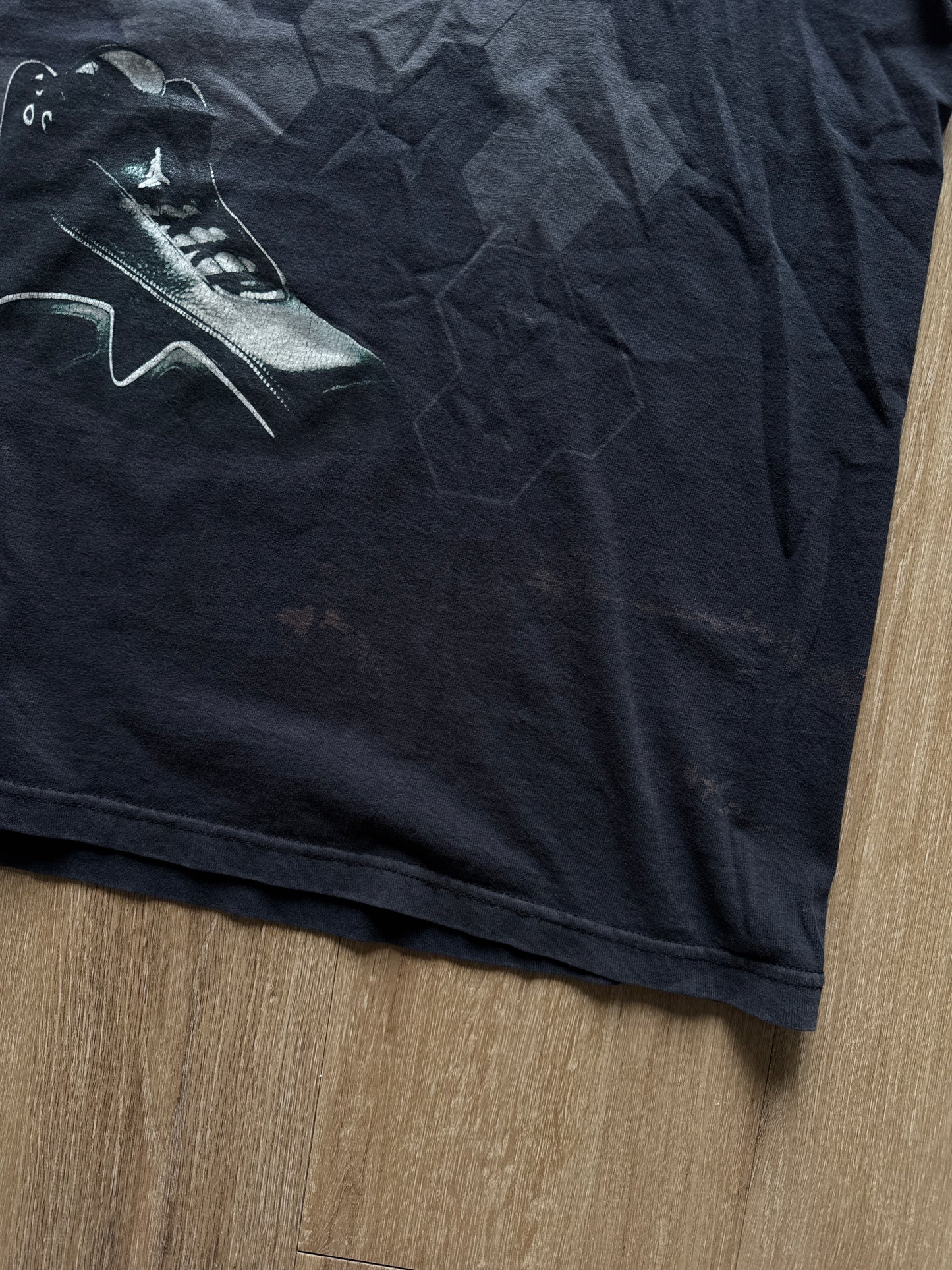 Y2k Nike Jordan 21 Release 2006 Black Tee