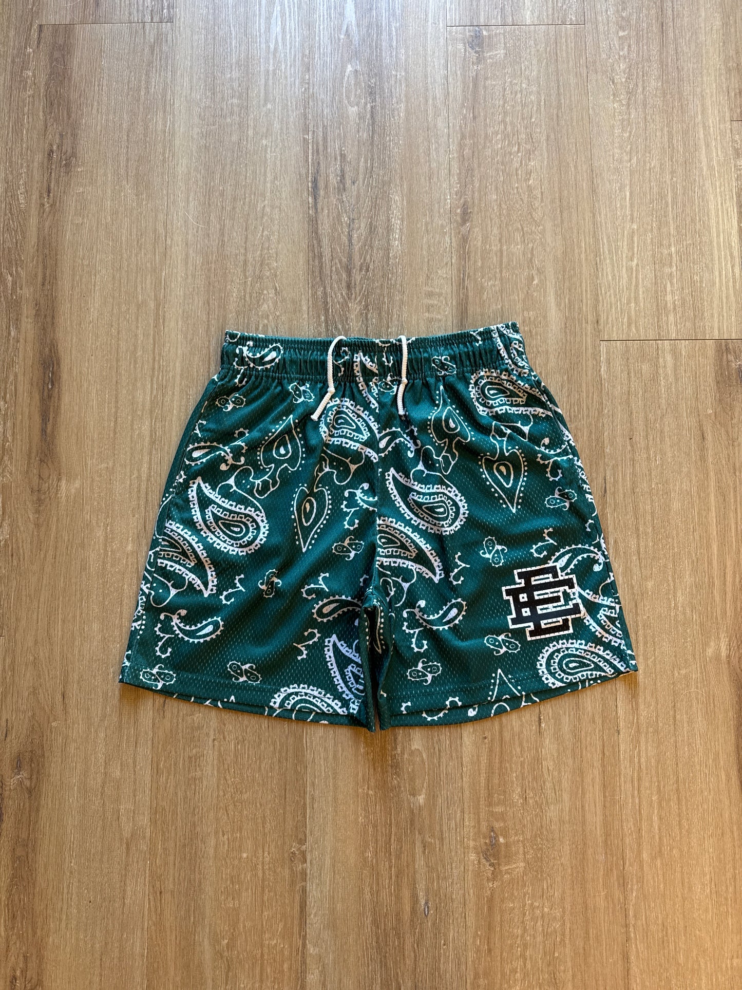Eric Emanuel EE Basic Short Green Paisley