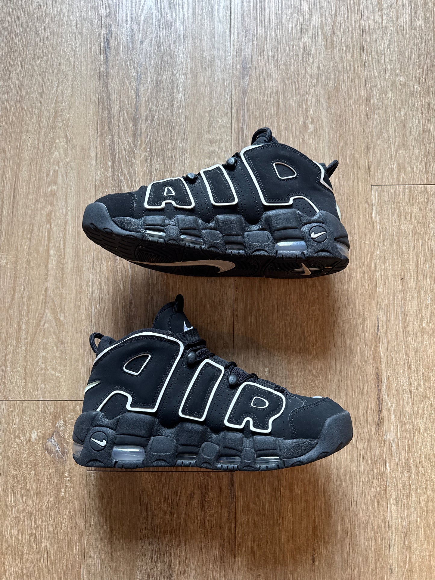 Nike Air More Uptempo Black White
