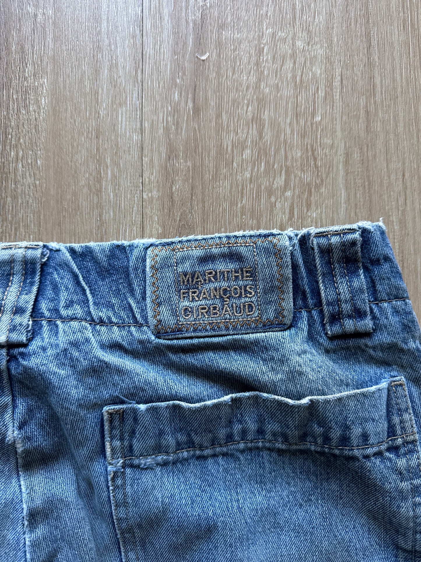 Vintage Marithe Francois Girbaud Distressed Thrashed Utility Pants