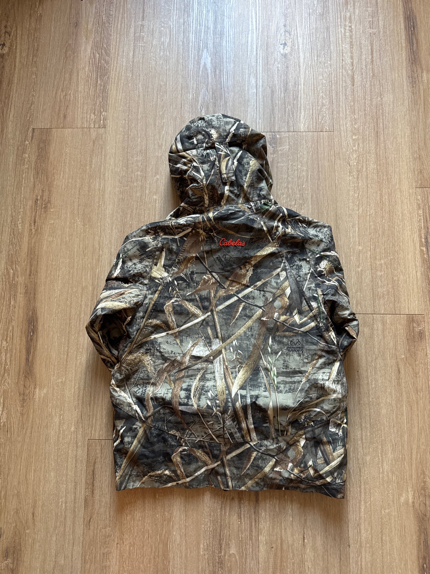 Cabela’s Youth Forest Camo Dry Plus Hunting Advantage Max Jacket