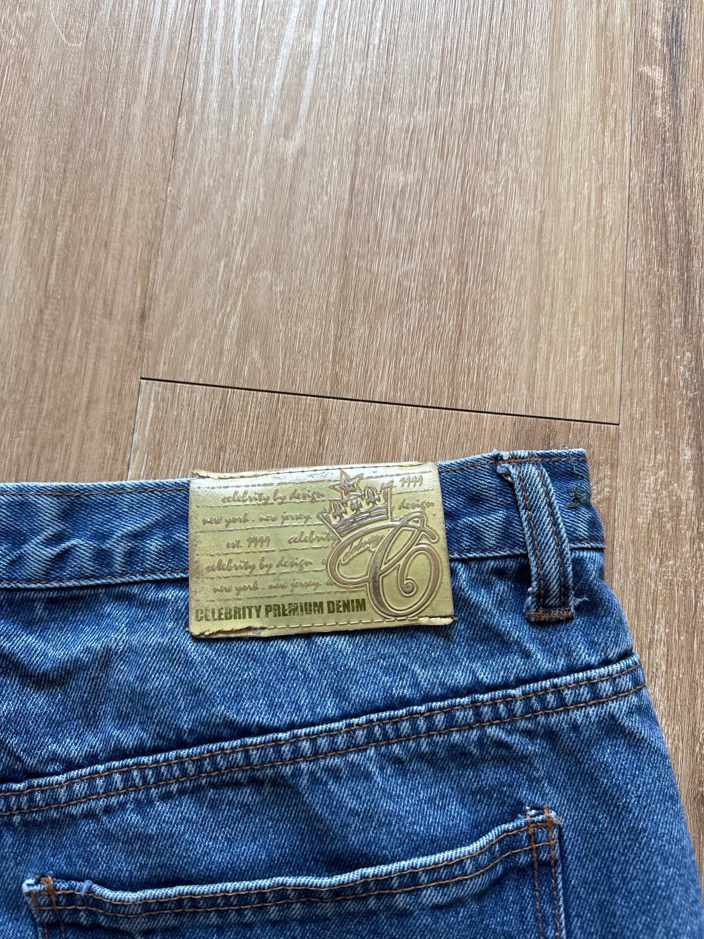 Y2K Celebrity By Design Baggy Blue Denim Jeans