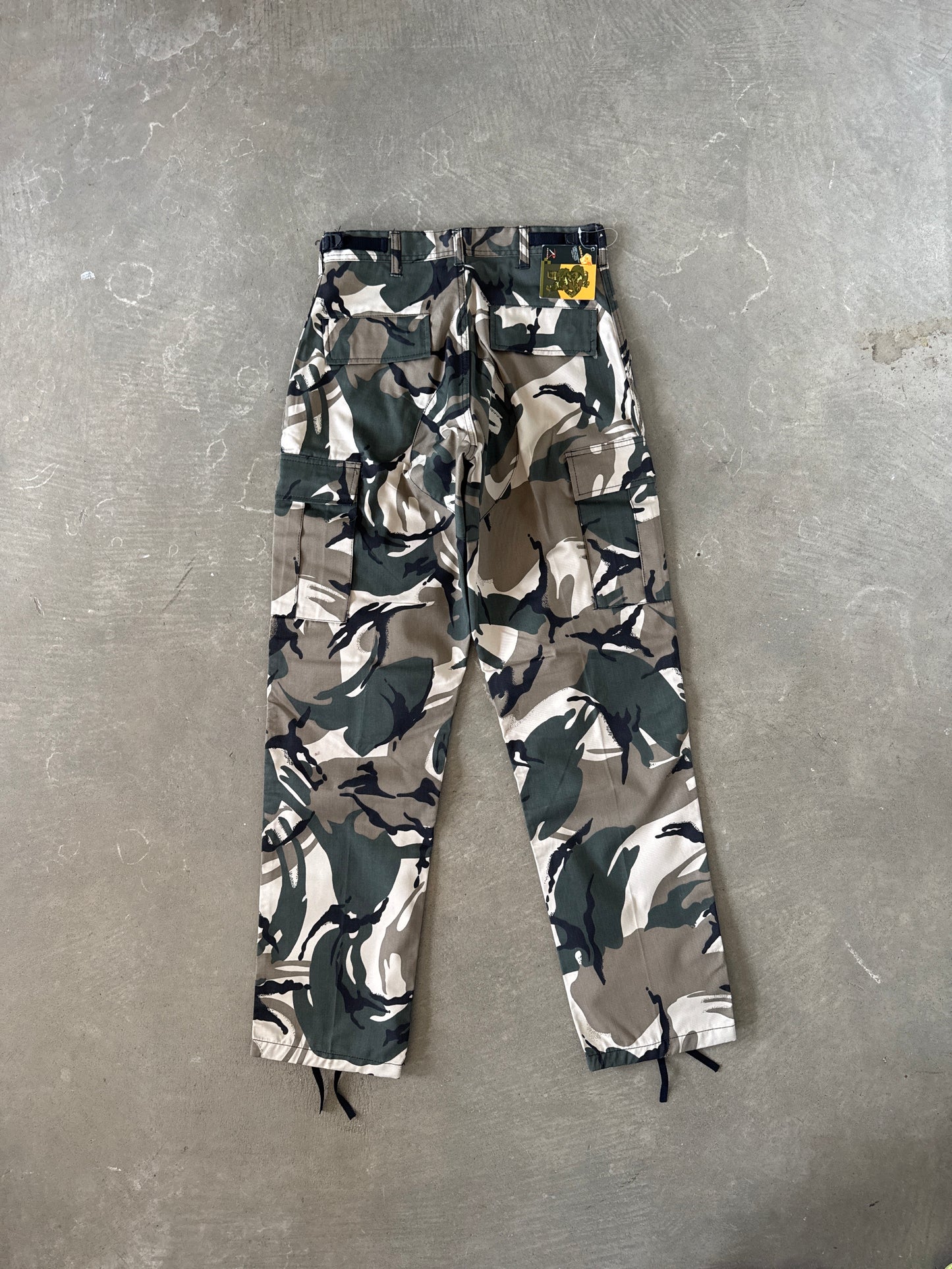 Vintage Rhodesian Brushstroke Camo Cargo Pants