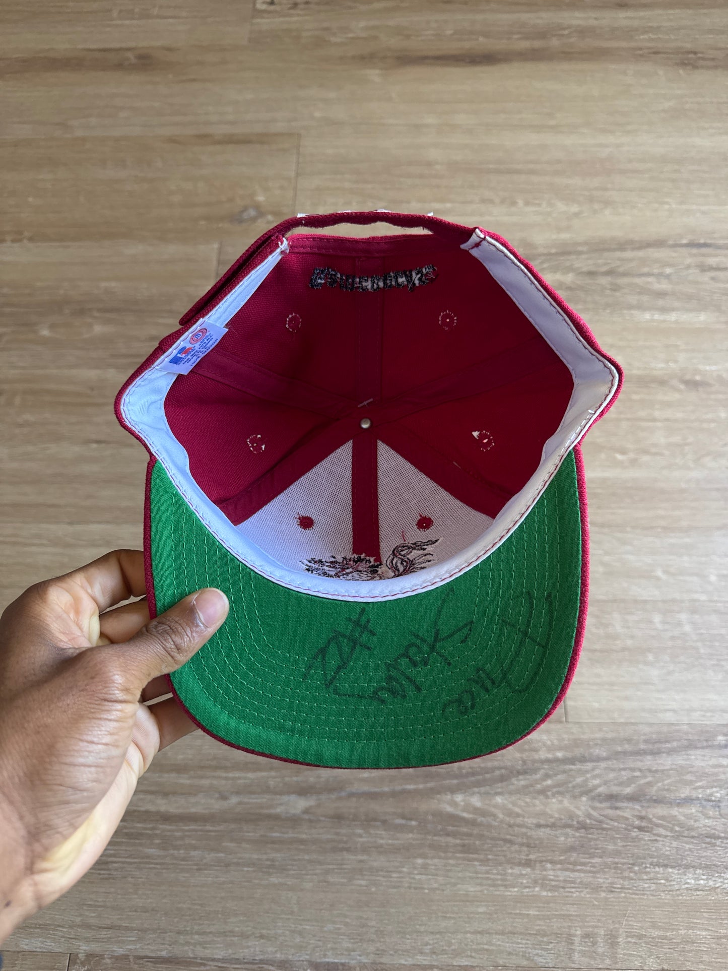 Vintage Russell Athletic University Of South Carolina Gamecocks Strap Back Hat