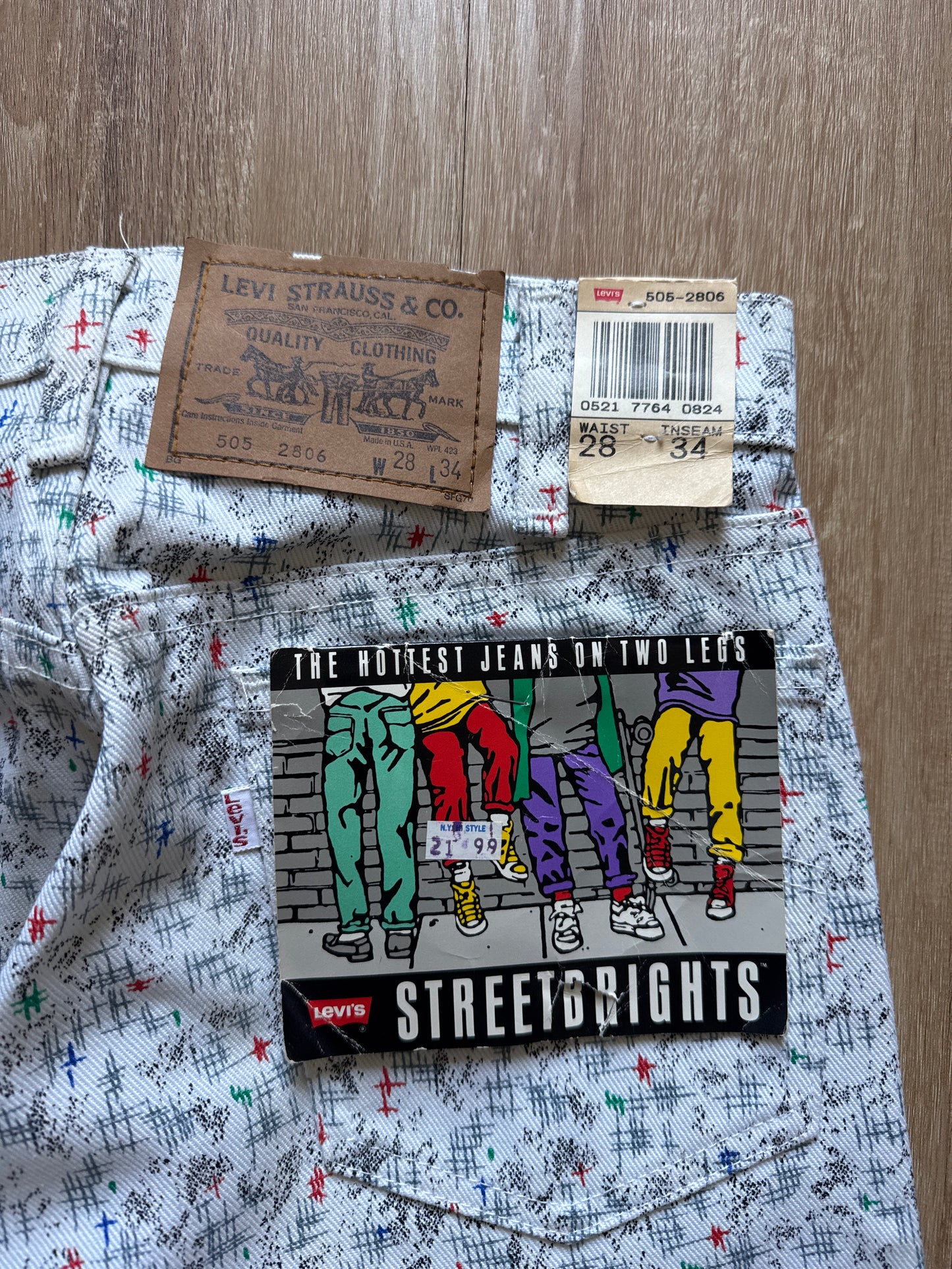 Vintage Levi’s 505 1998 Streetbrights Jeans