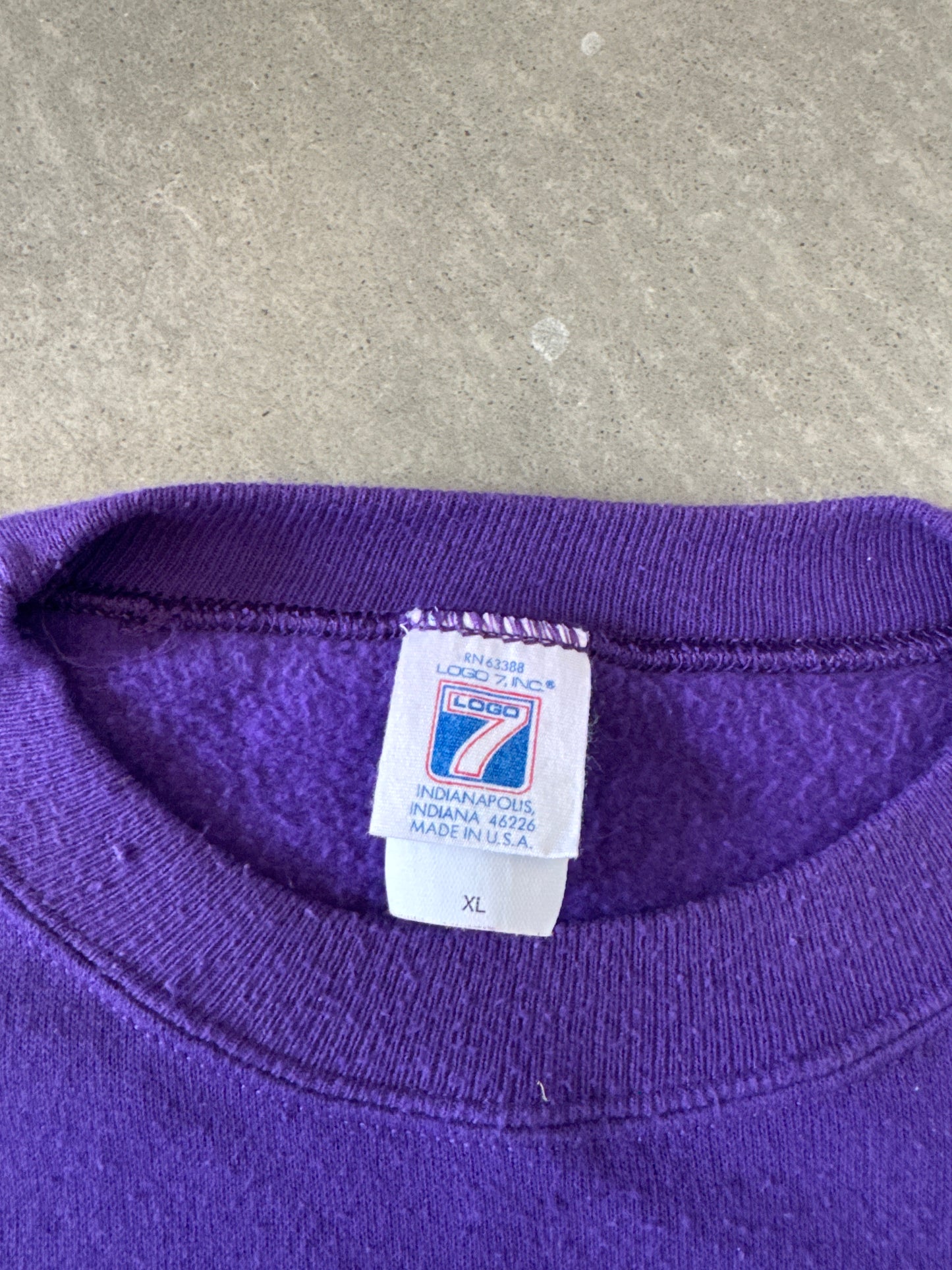 Vintage 90s Logo 7 Minnesota Vikings Sweatshirt