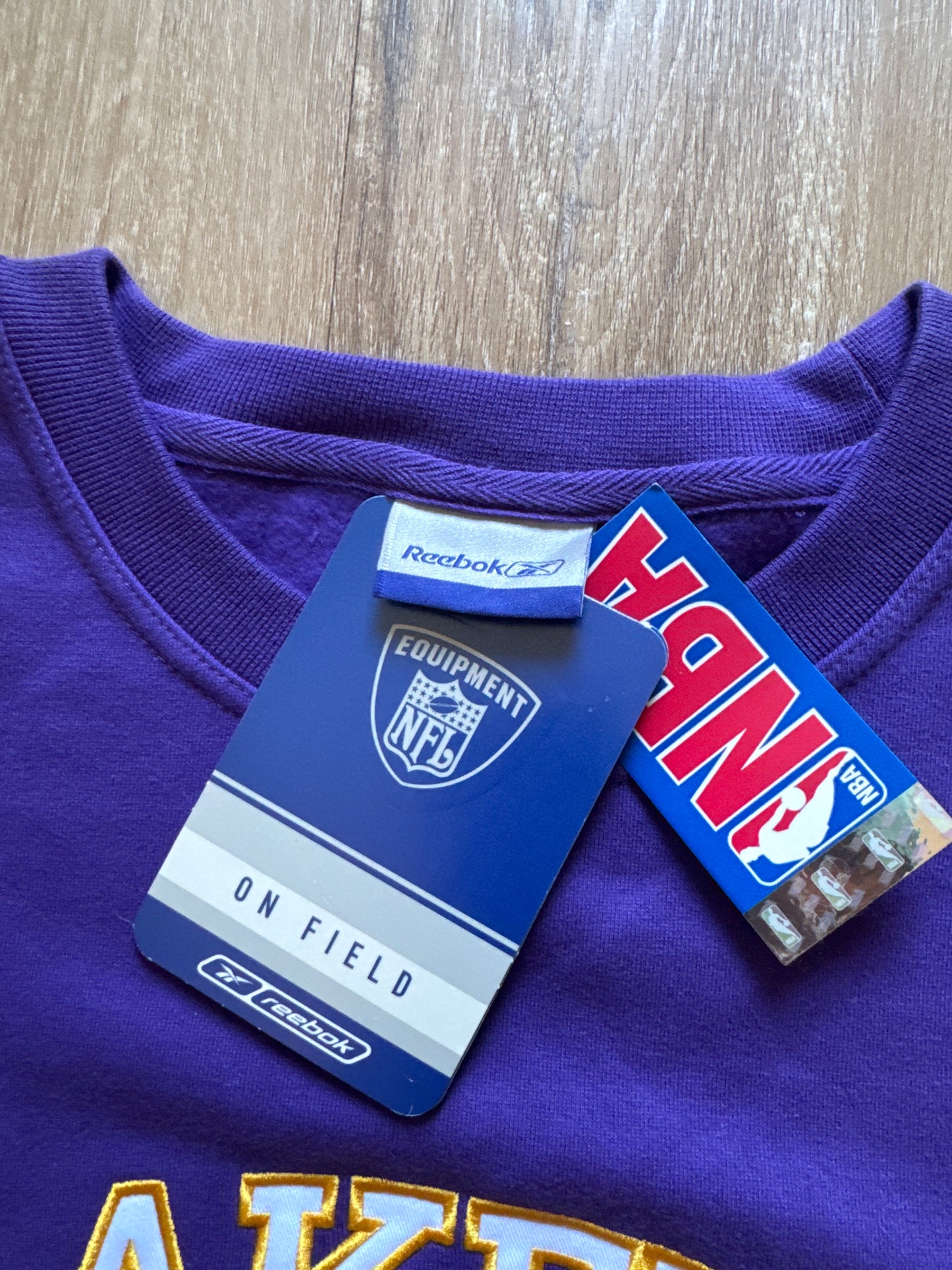 Vintage Reebok Los Angeles Lakers NBA Basketball Sweatshirt