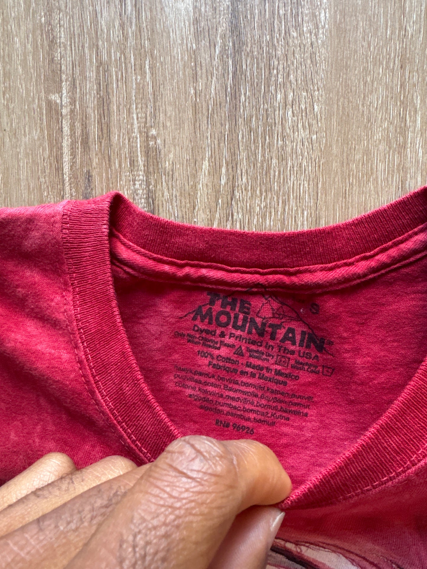 The Mountain University Of South Carolina Gamecocks Helmet Tie Dye Tee