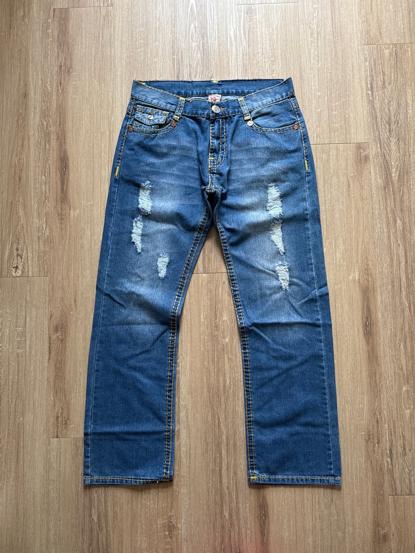 Y2K True Religion Billy Super T Denim Jeans