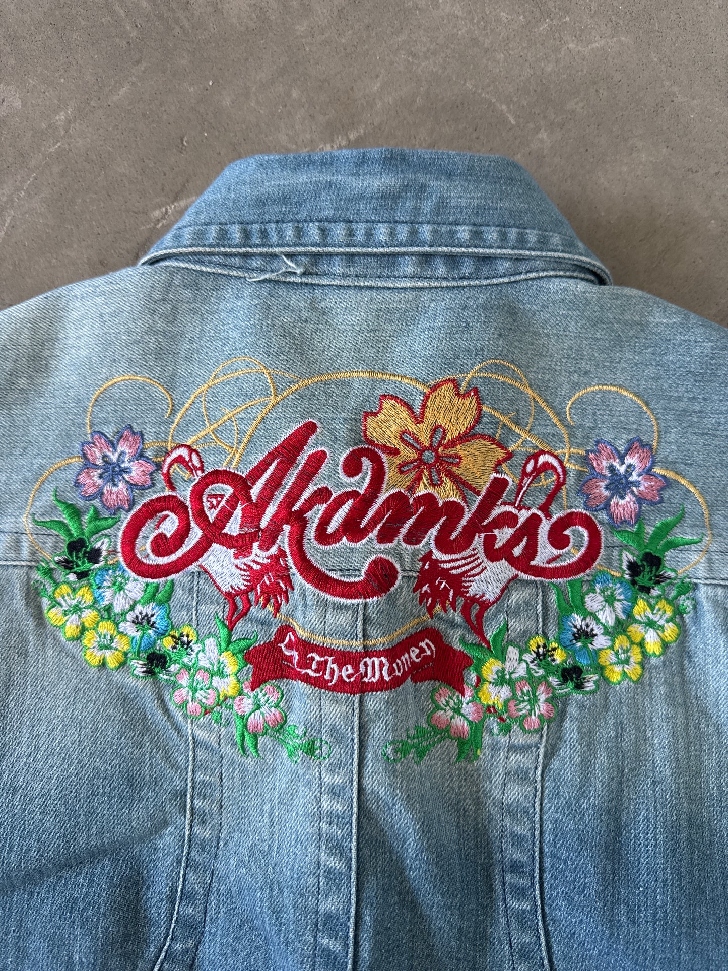 Y2K Akdmks Women’s Embroidered On The Money Vest