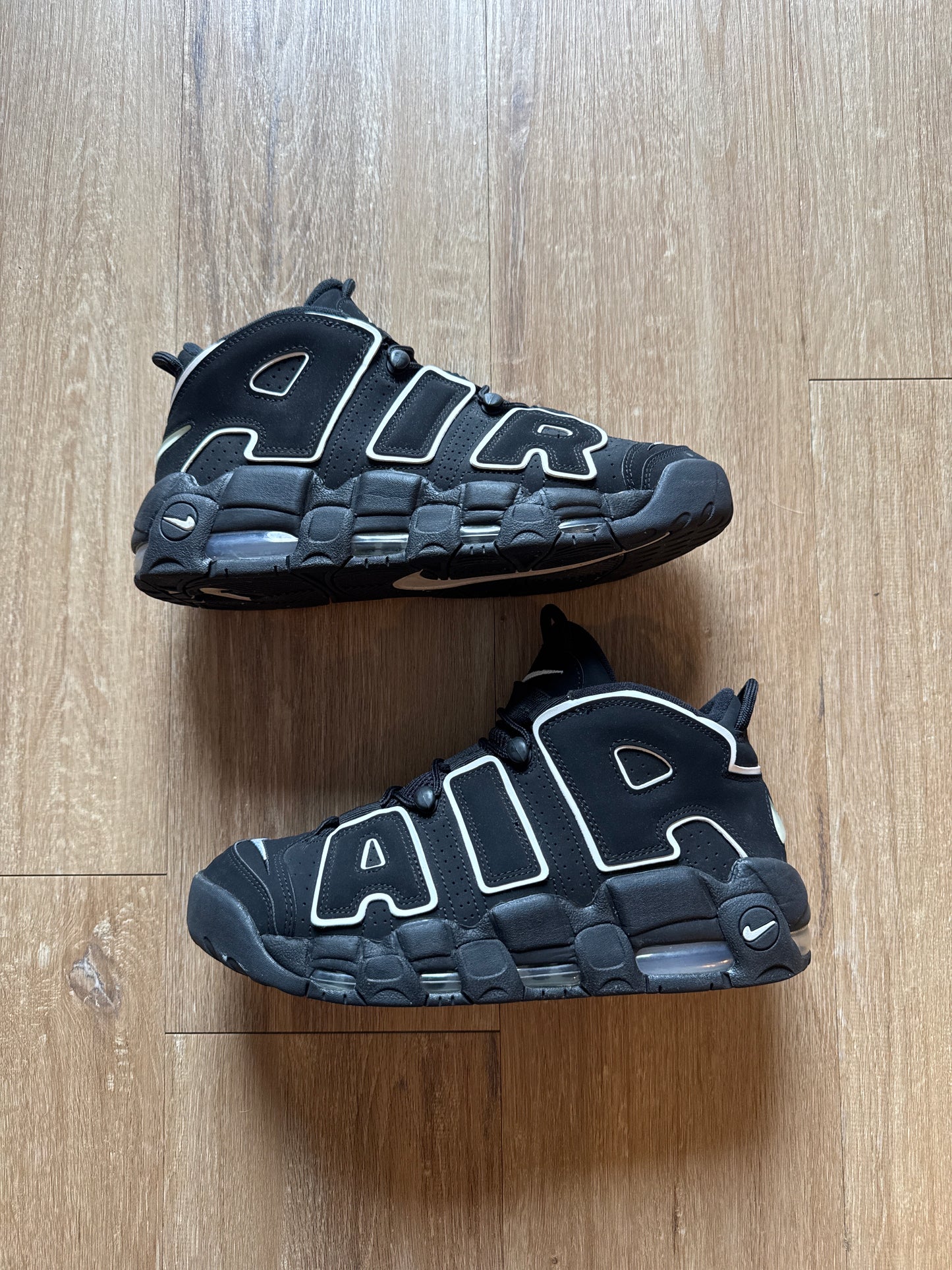 Nike Air More Uptempo Black White